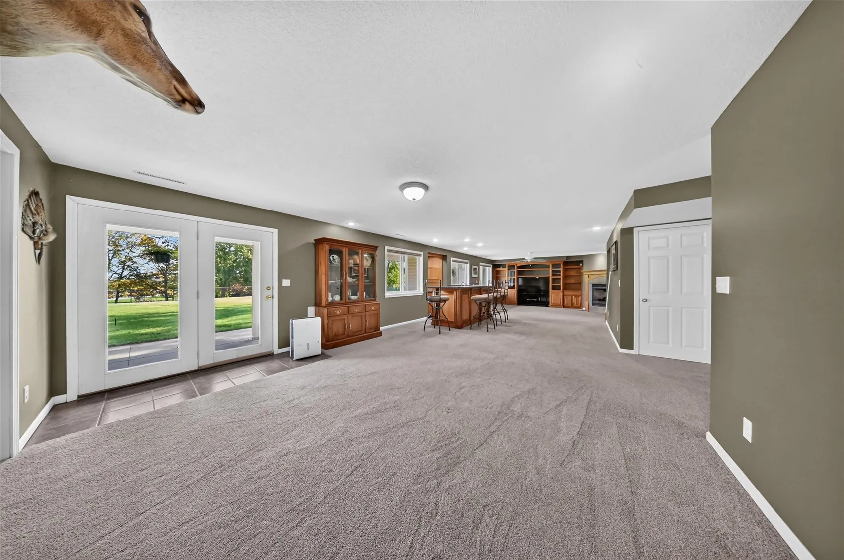 LL Family Room with walk out