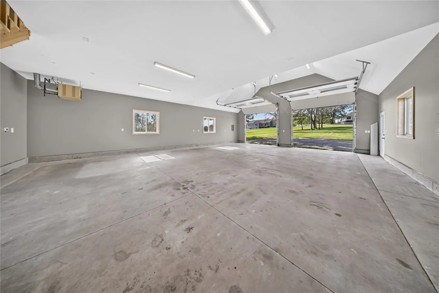 30x40 heated finished detached garage