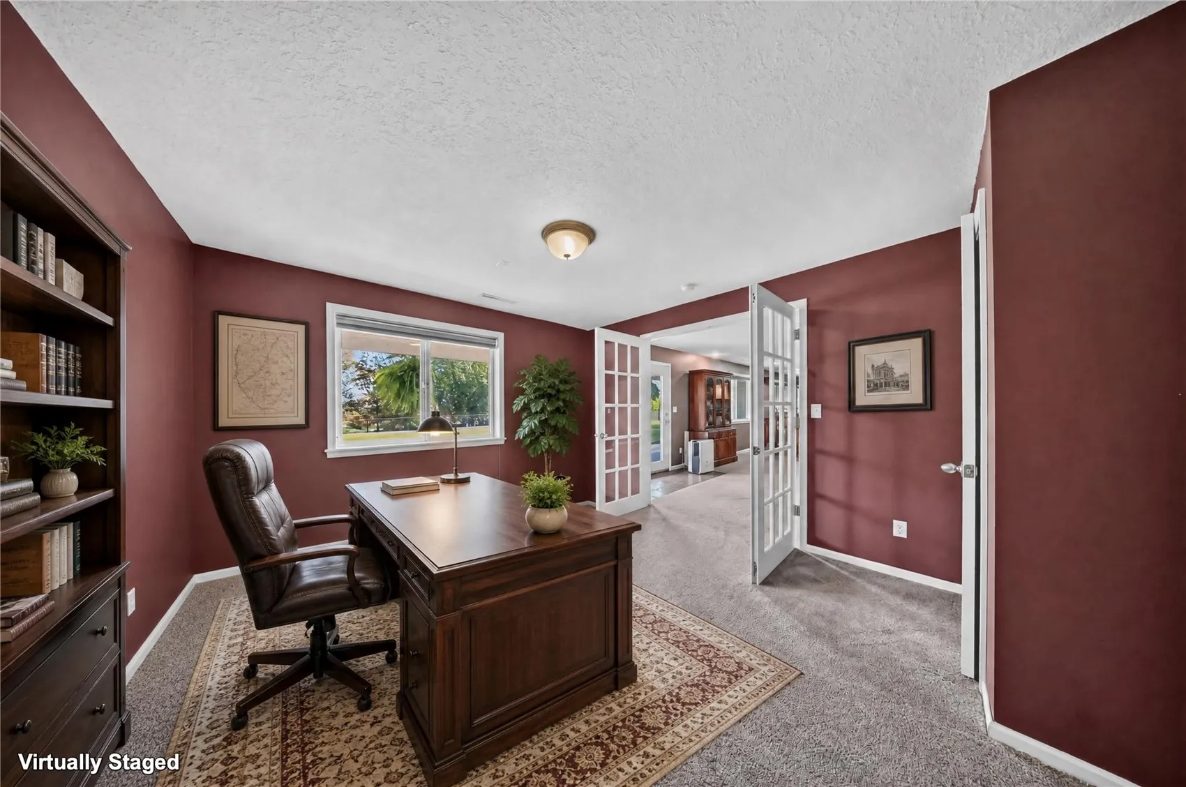 LL Office/ Bedroom virtually staged