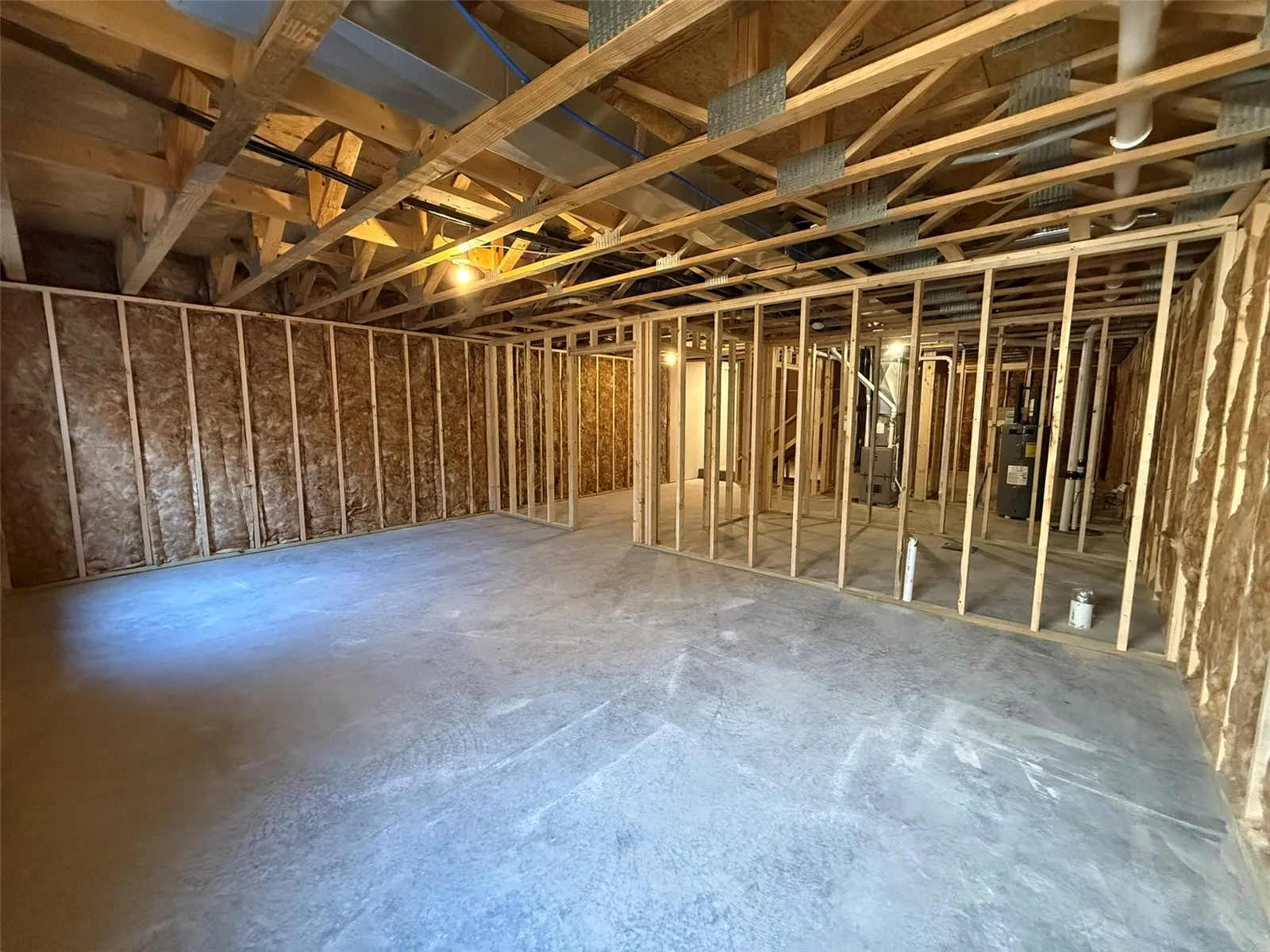 Space for a large primary or two bedrooms