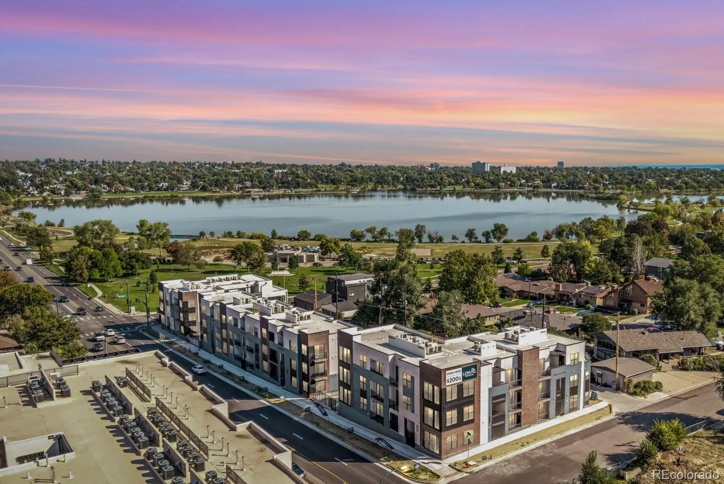 The Scene at Sloan's Lake