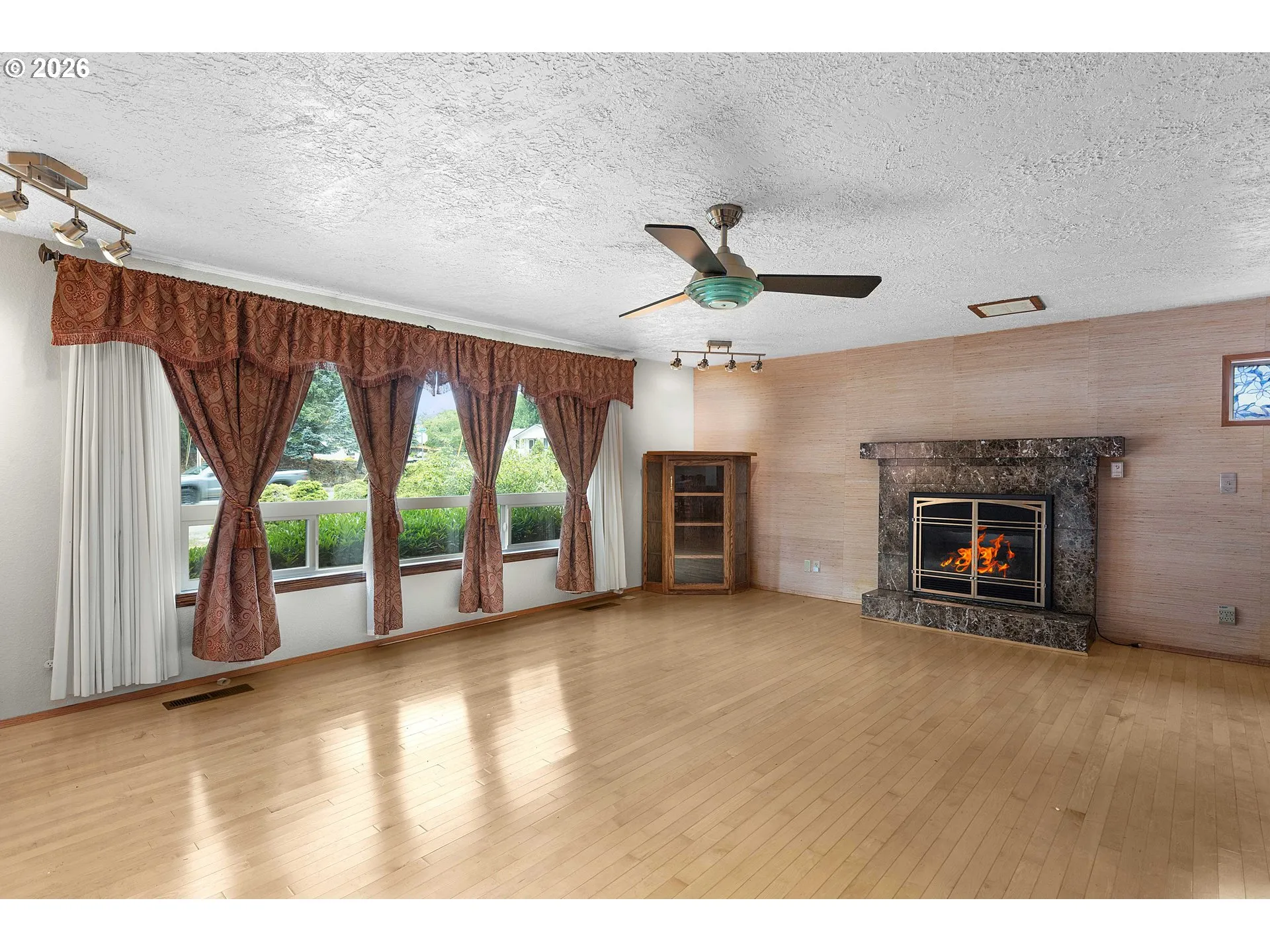 Living Room-Fireplace