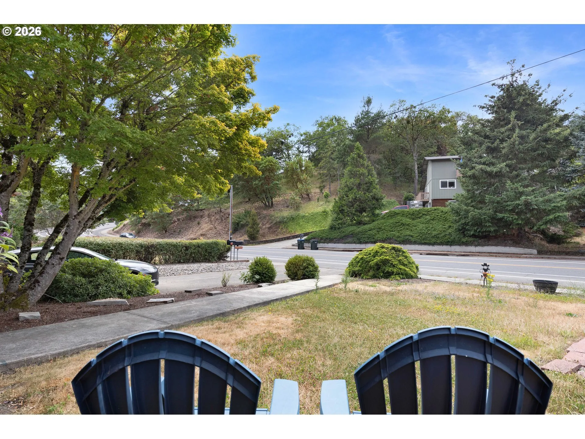 Front Yard-View From