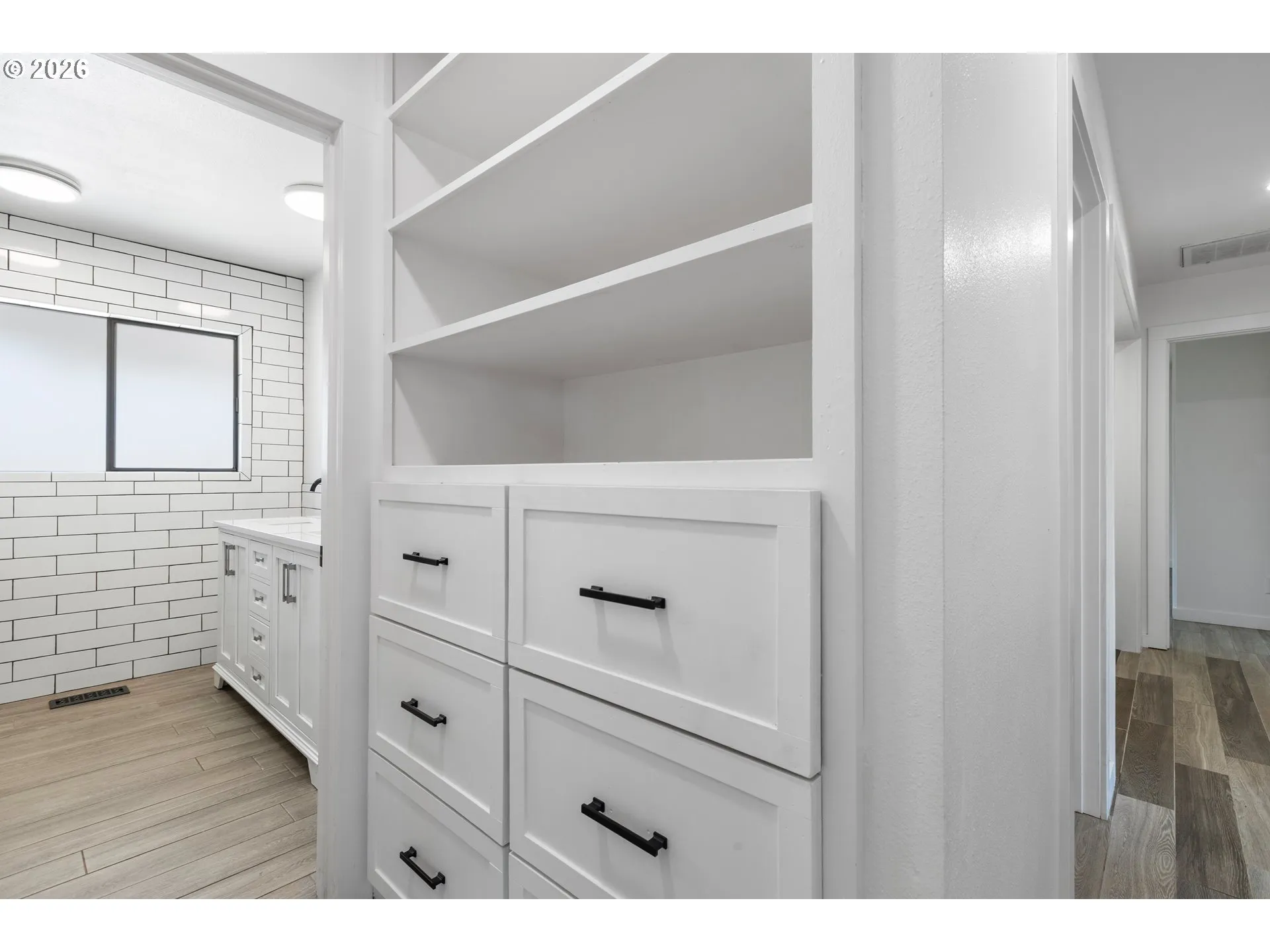 Hallway-Built-In Drawers