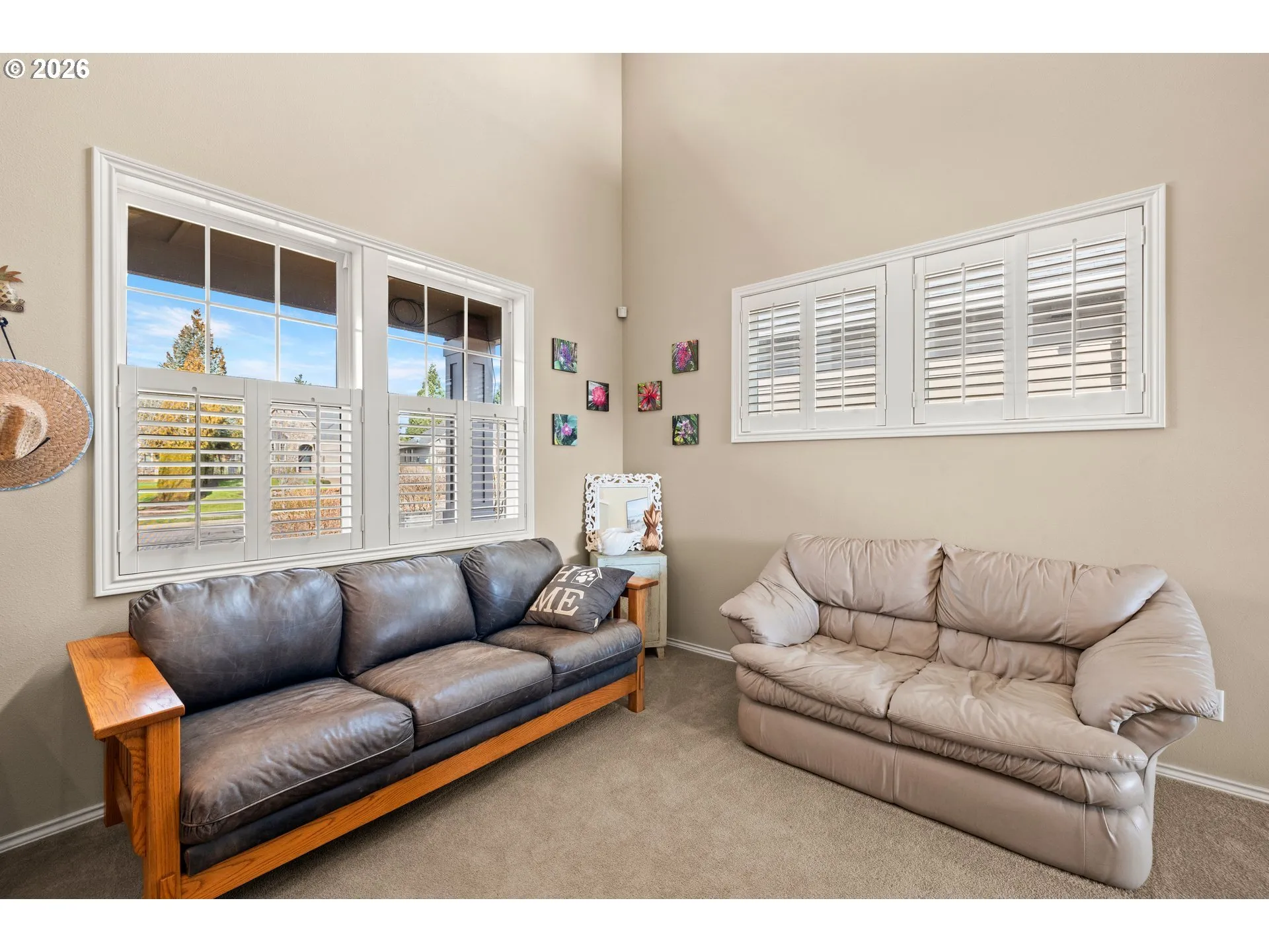 Living Room-Vaulted Ceilings