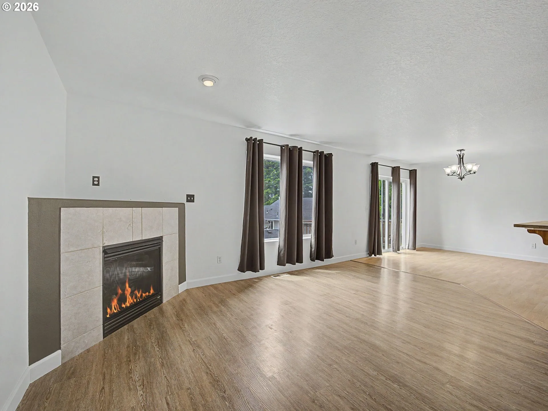 Living Room-Fireplace