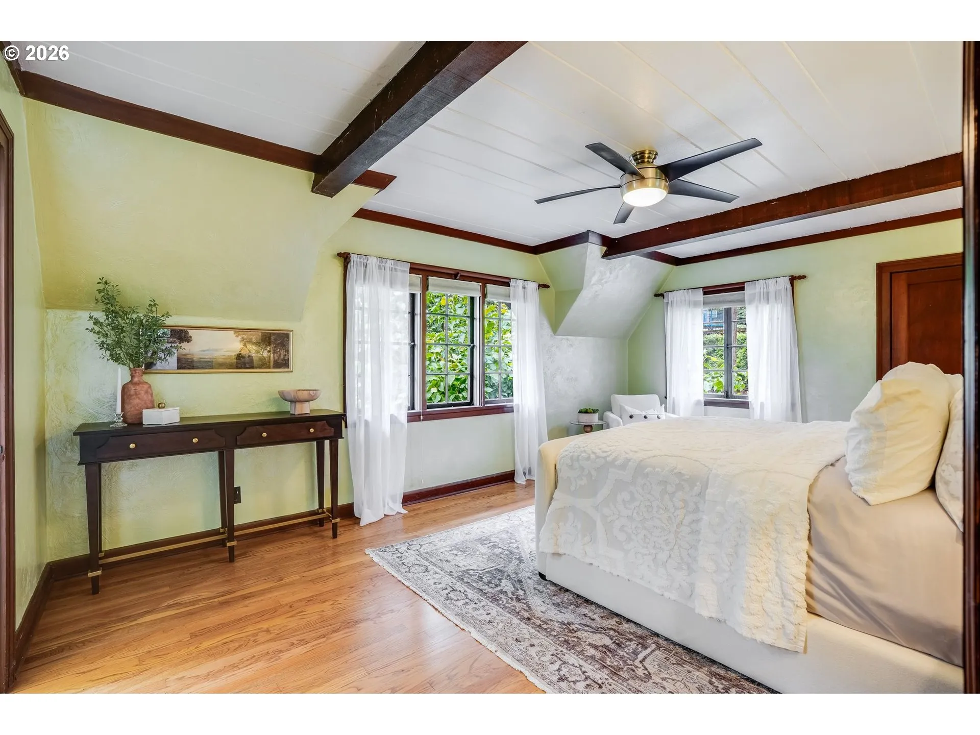 Bedroom, Primary-Ceiling Fan