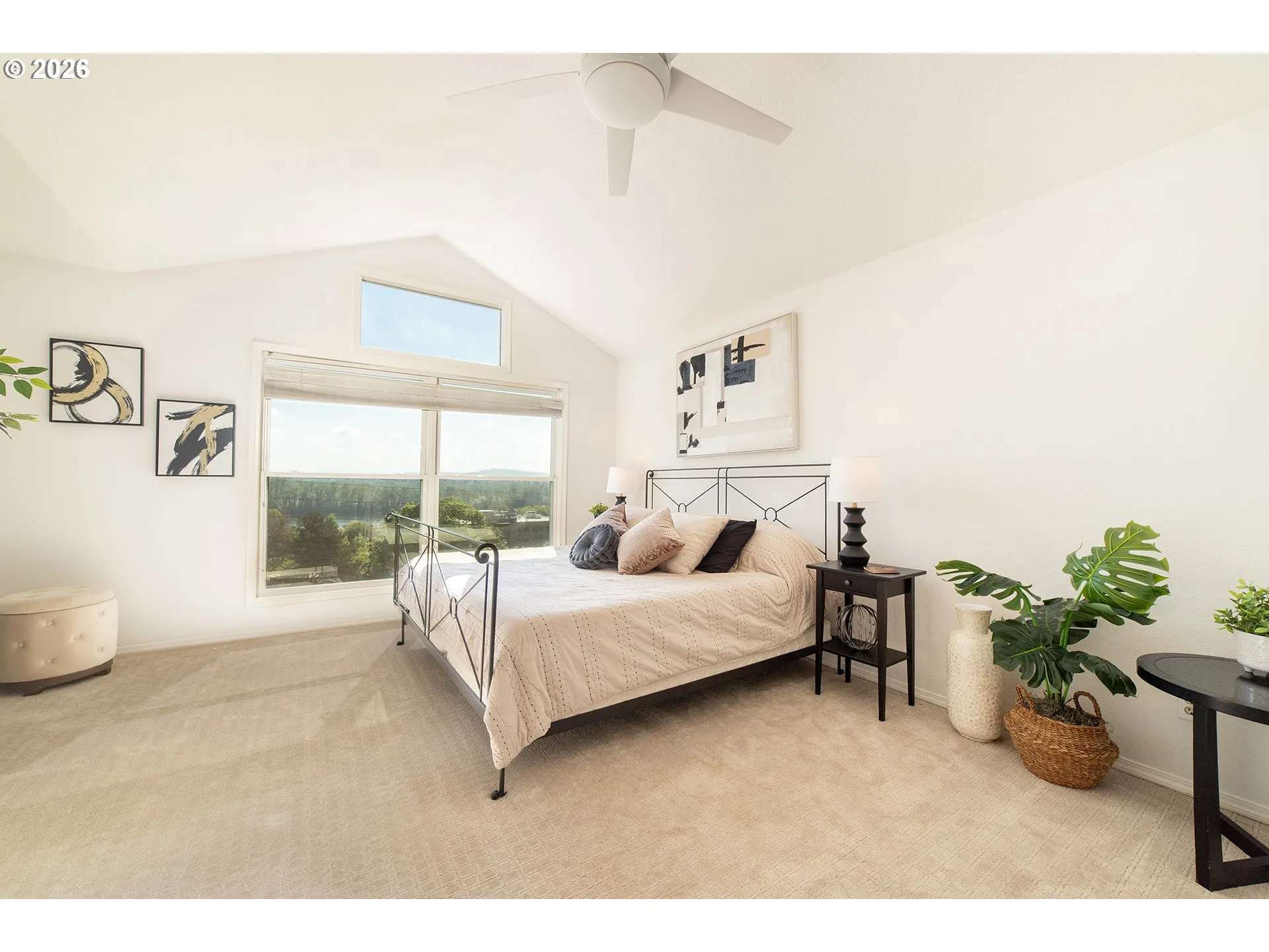 Primary Bedroom-Vaulted Ceilings