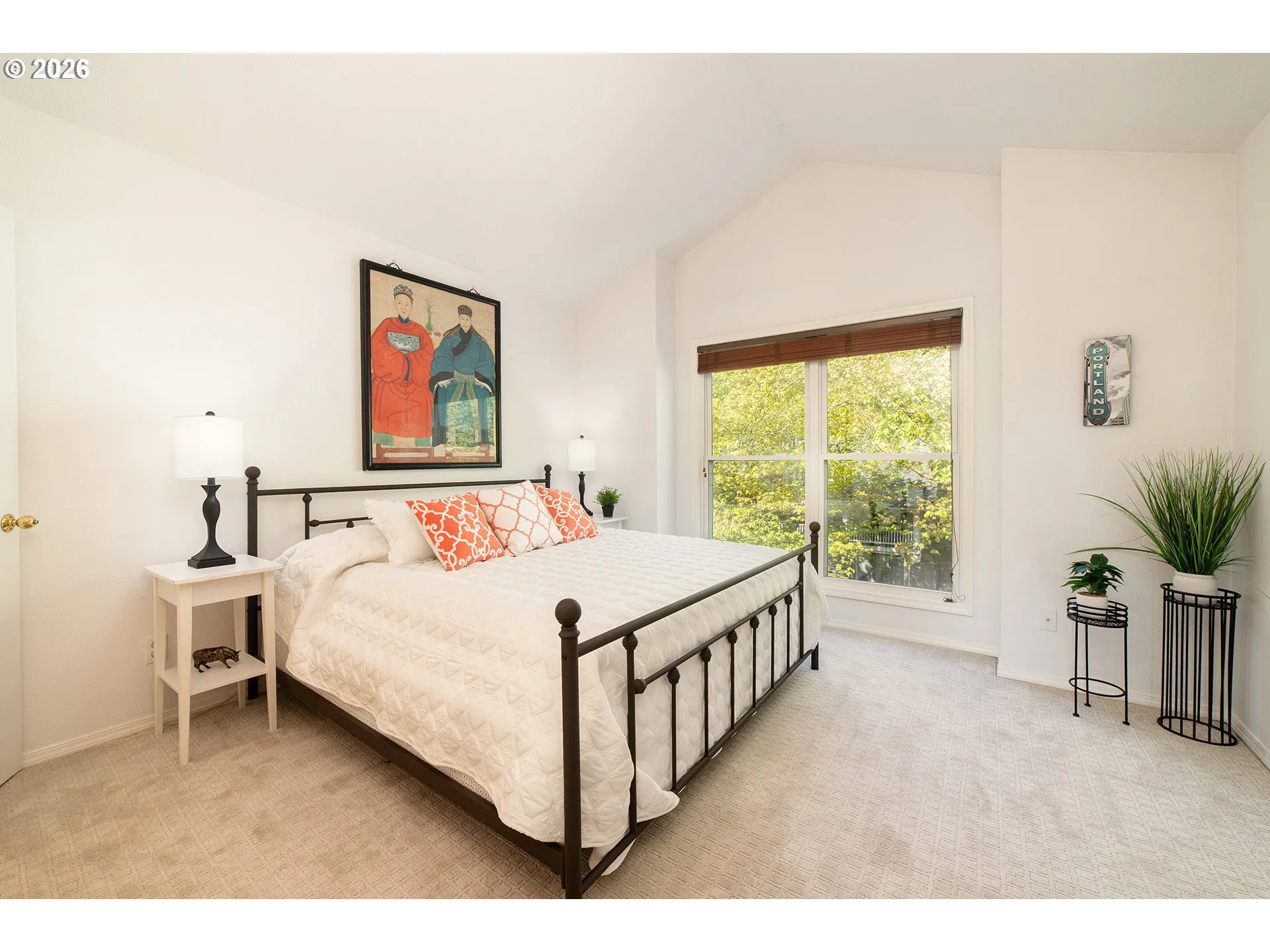 Bedroom-Vaulted Ceilings