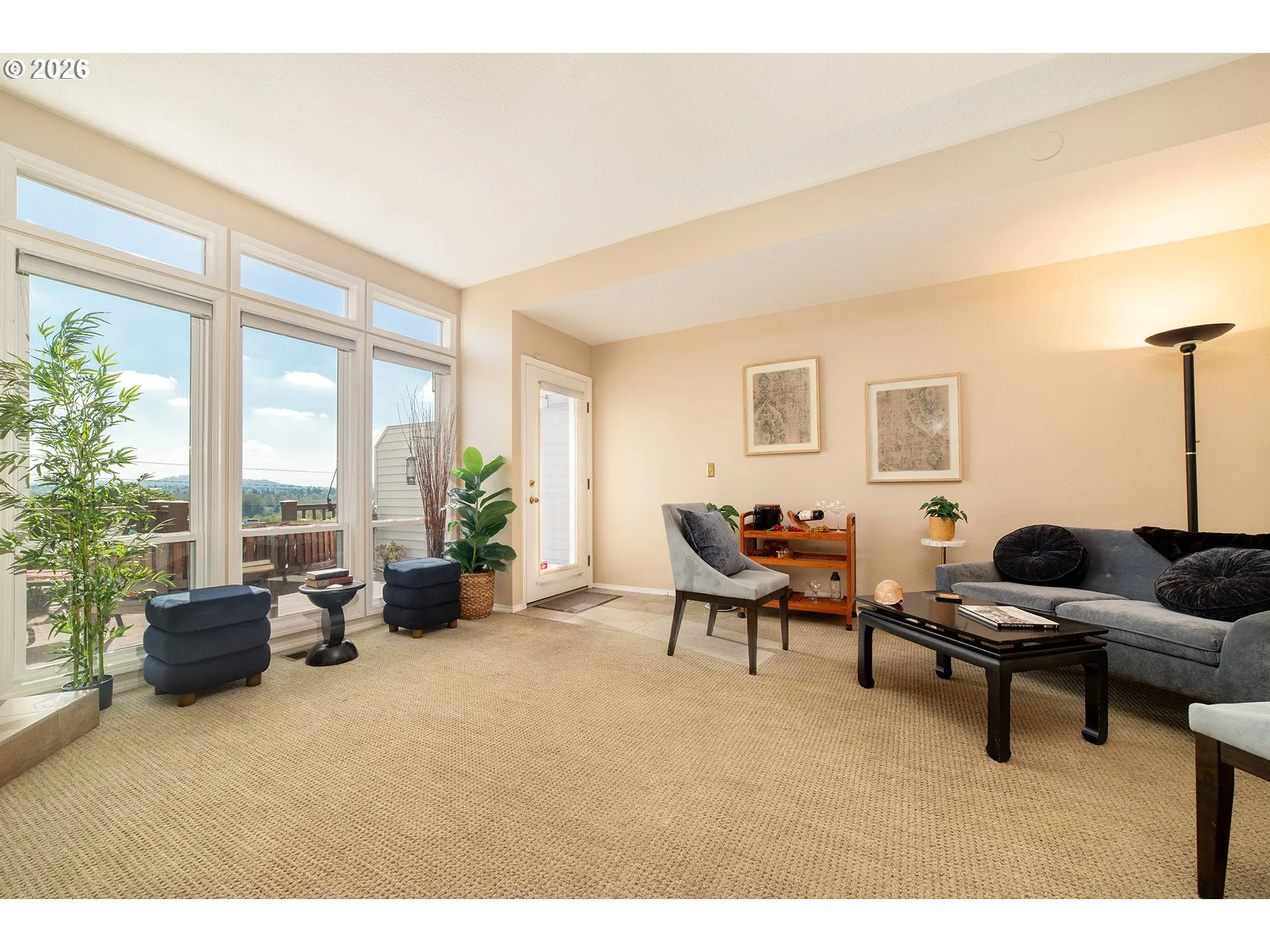 Living Room-View From