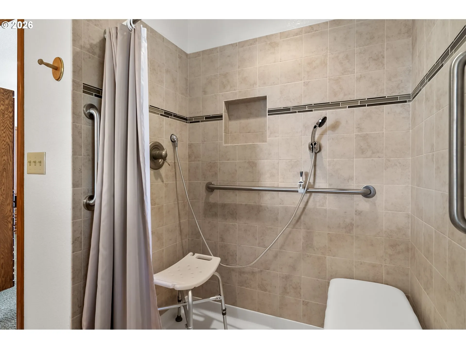 Bathroom, Attached-Walk in Shower