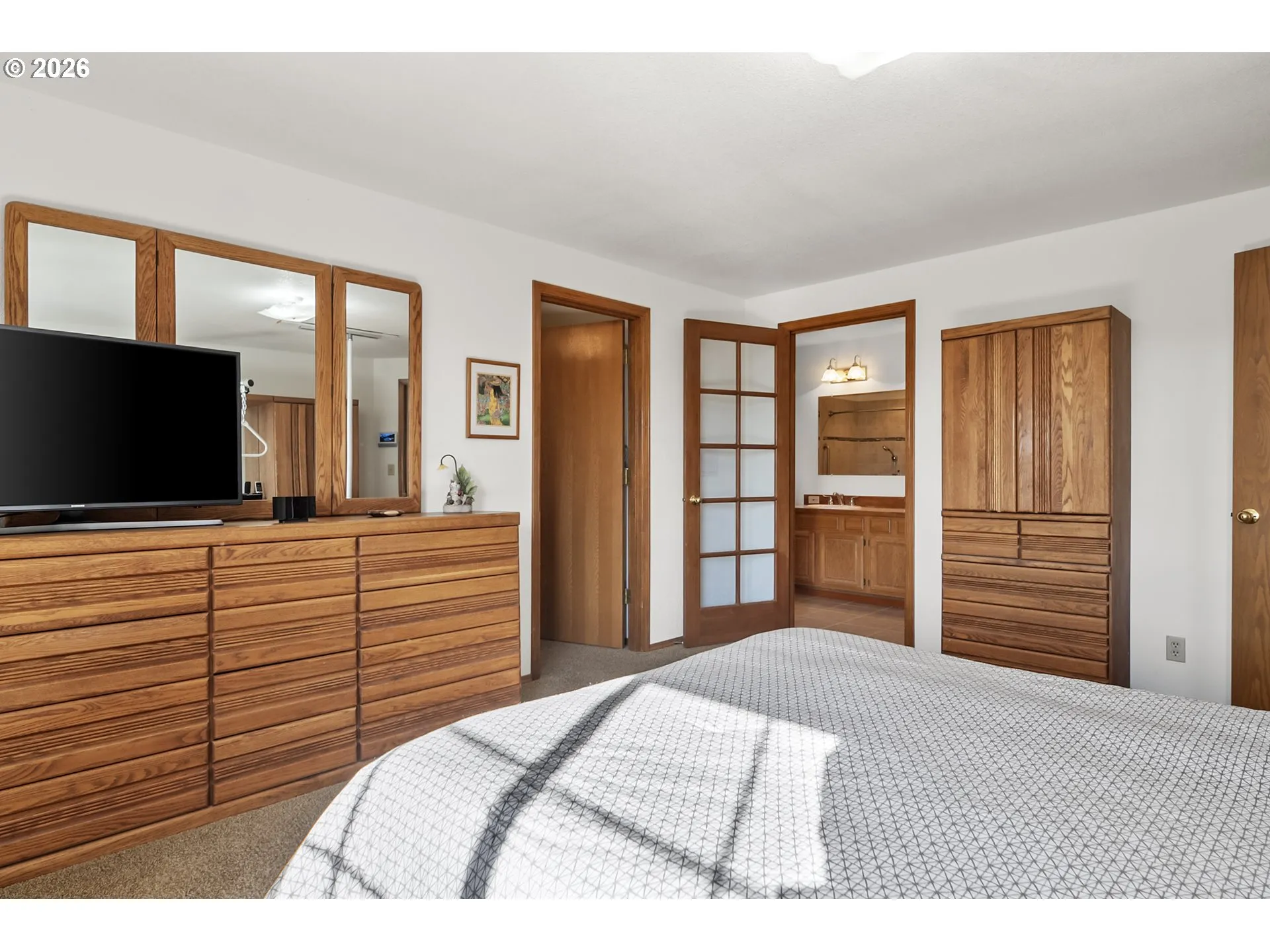 Primary Bedroom-Attached Bathroom