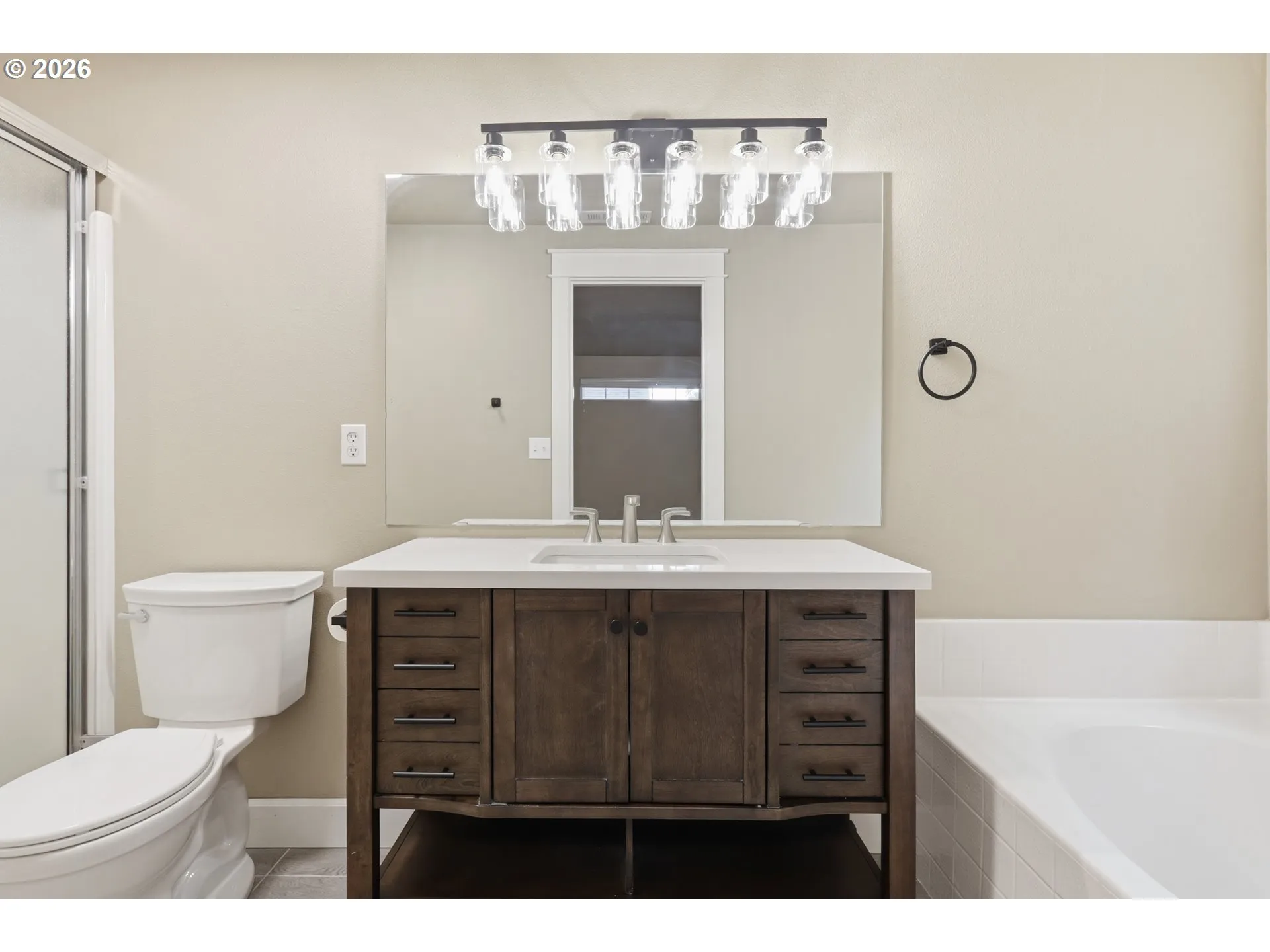 Primary Bedroom-Attached Bathroom