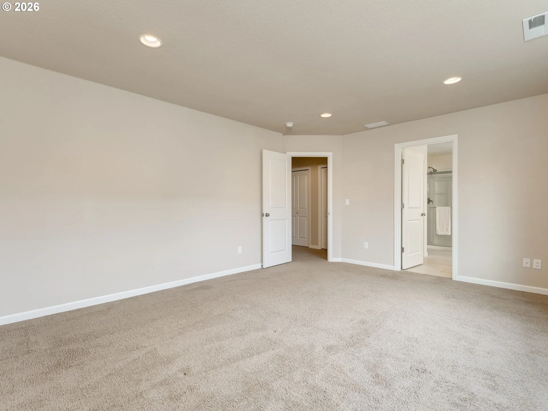 Owner's Suite Bedroom
