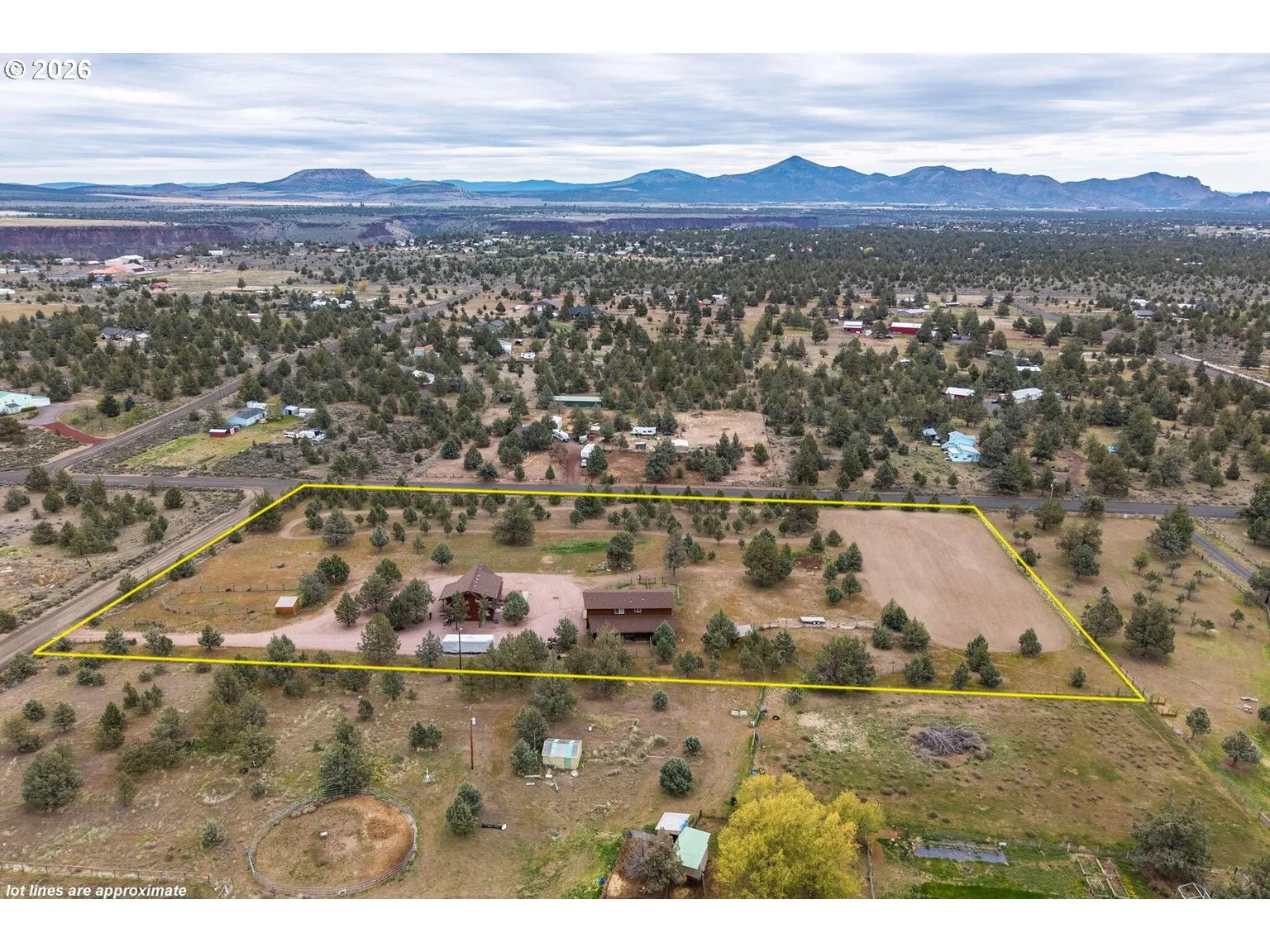 Approximate Property Lines-Aerial