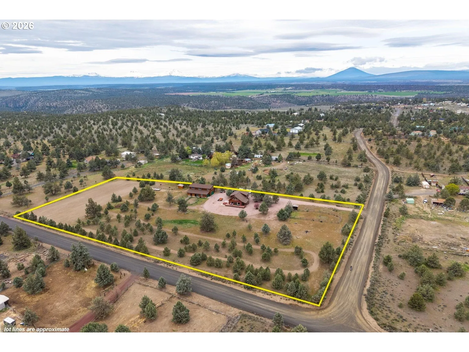 Approximate Property Lines-Aerial