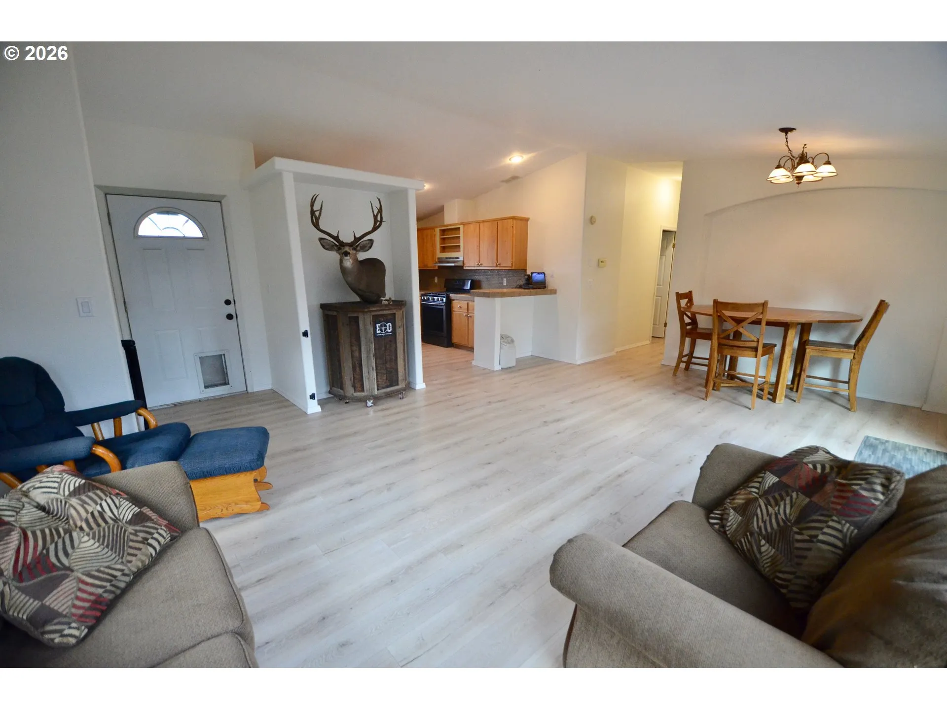 Living Room-Vaulted Ceilings