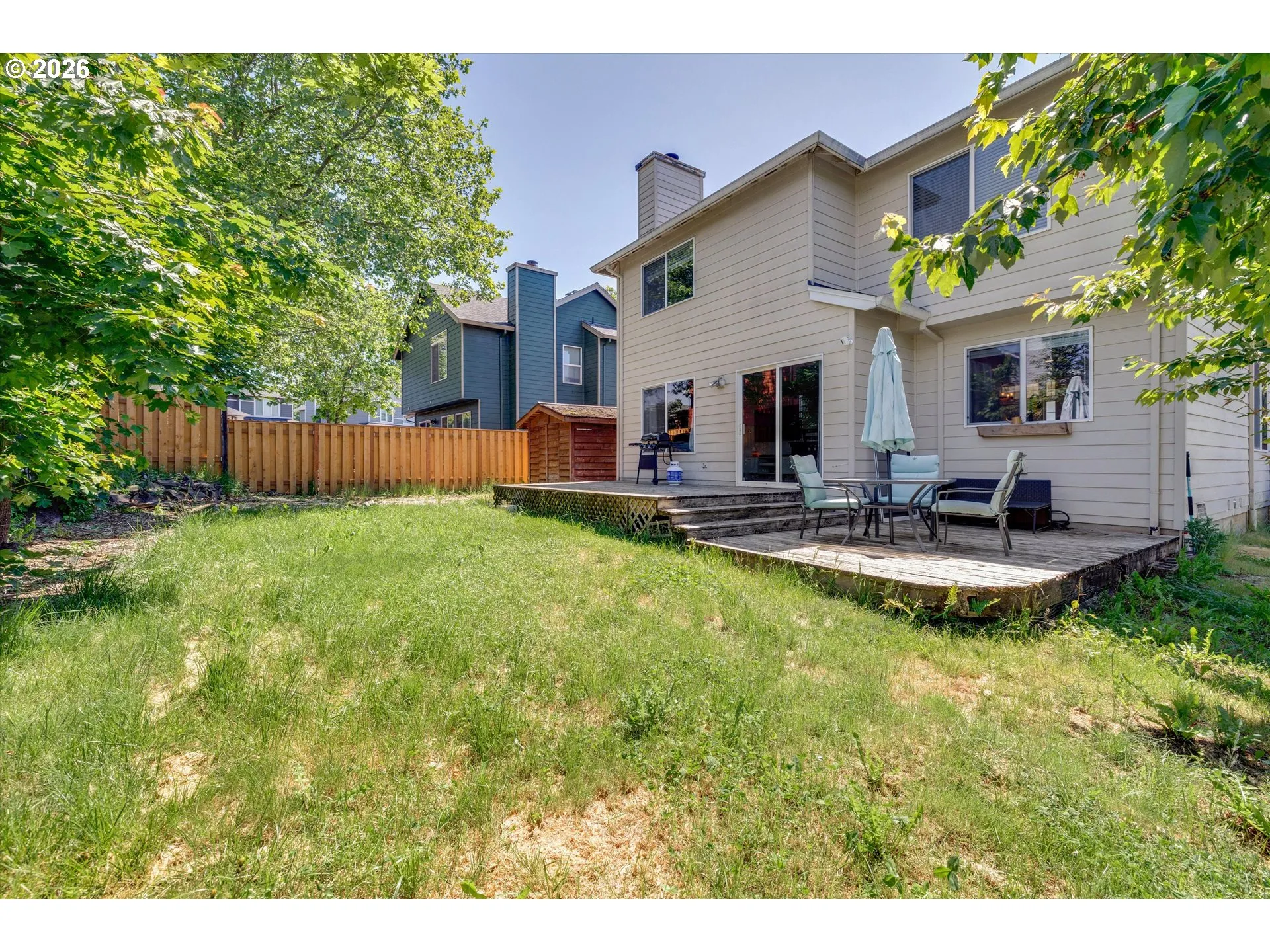 Backyard-View From