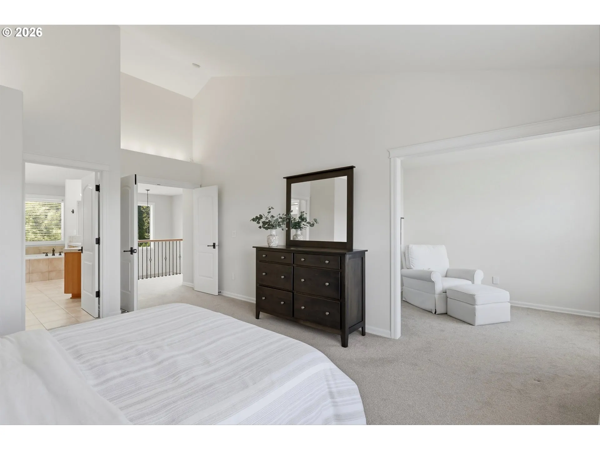 Primary Bedroom-Vaulted Ceilings