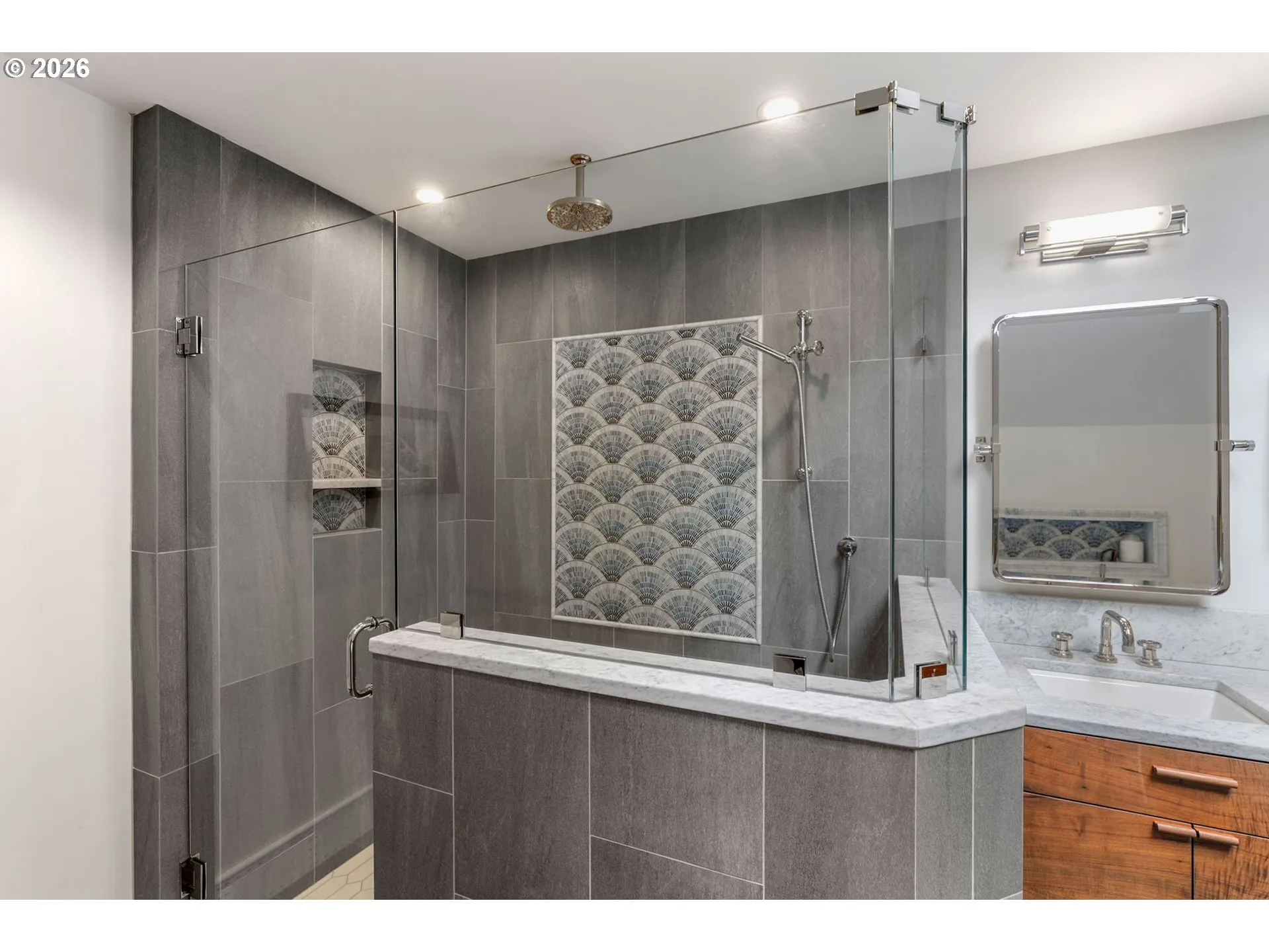 Bathroom, Attached-Walk in Shower