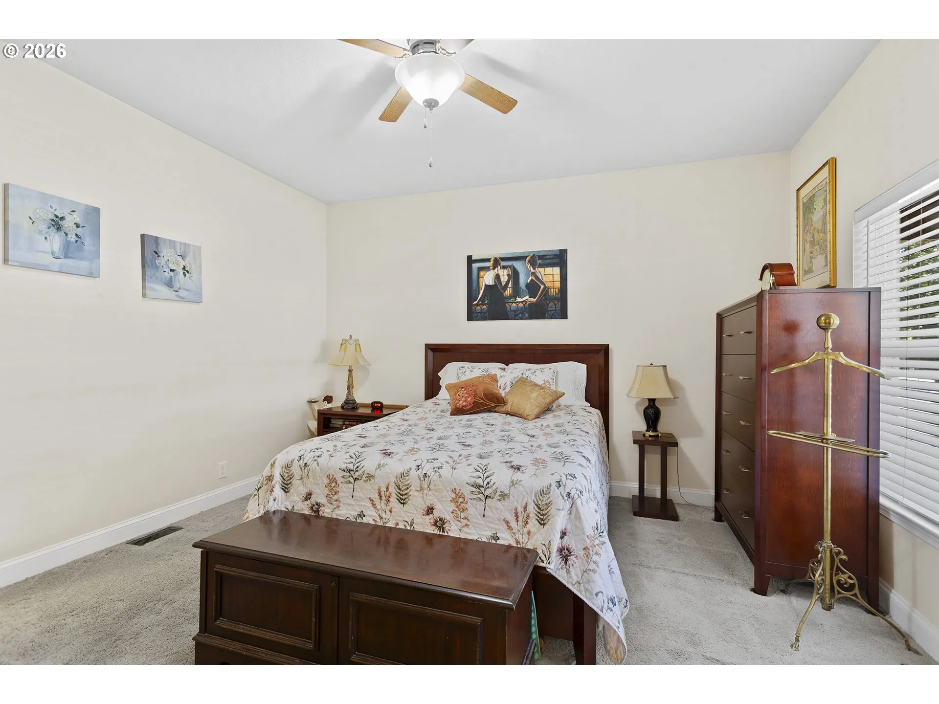 Bedroom, Primary-Ceiling Fan