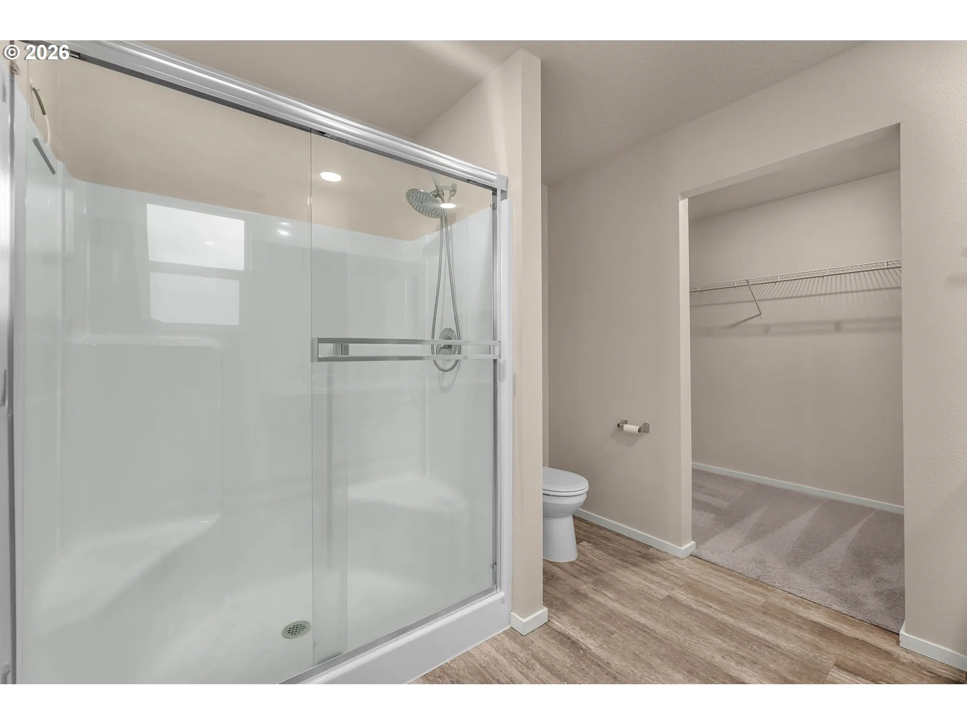 Bathroom, Attached-Walk in Shower