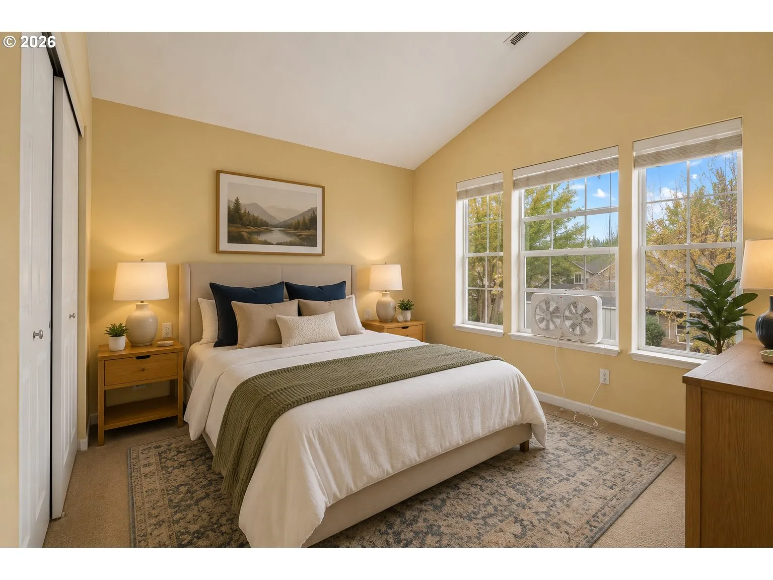 Primary Bedroom-Vaulted Ceilings