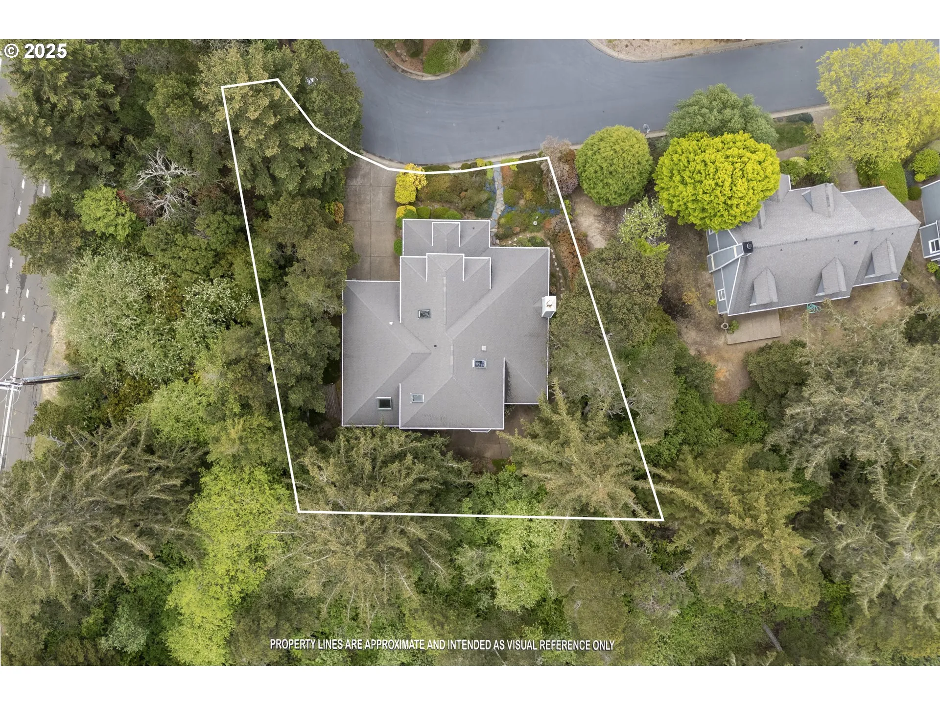 Approximate Property Lines-Aerial