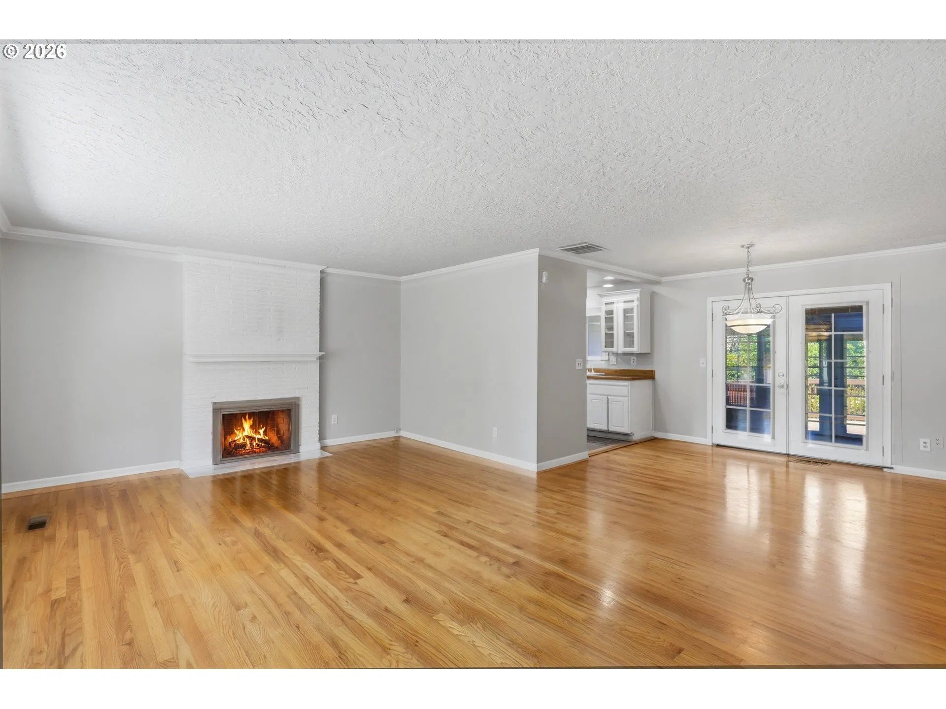 Living Room-Fireplace