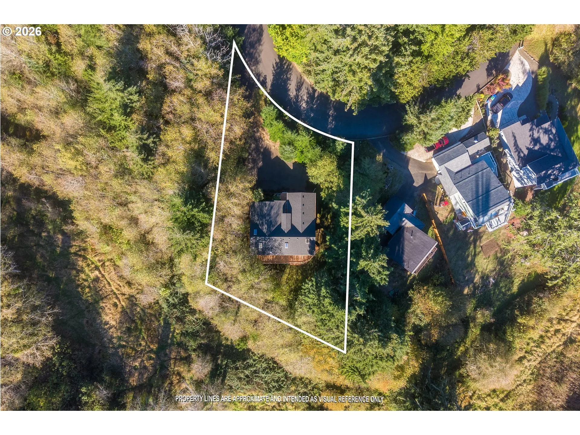 Approximate Property Lines-Aerial
