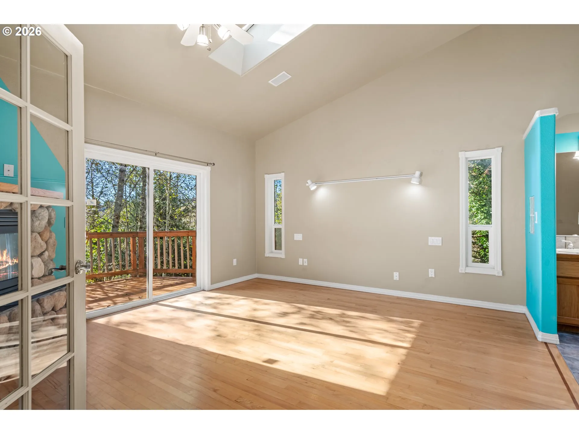 Owner's Suite Bedroom-Vaulted Ceilings