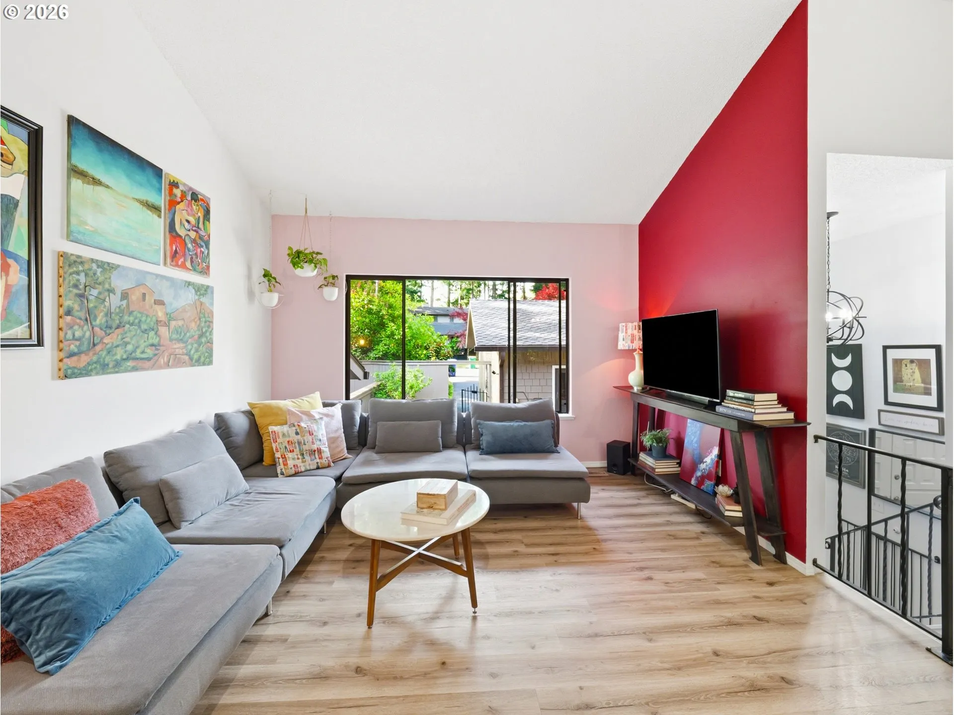 Living Room-View From