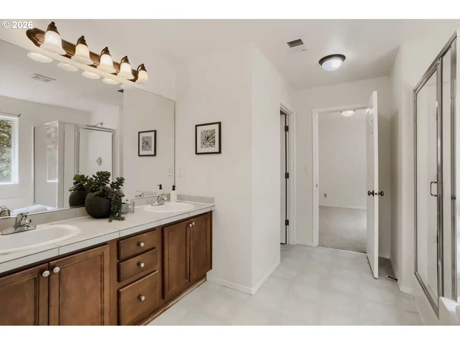 Bathroom, Attached-Walk in Shower