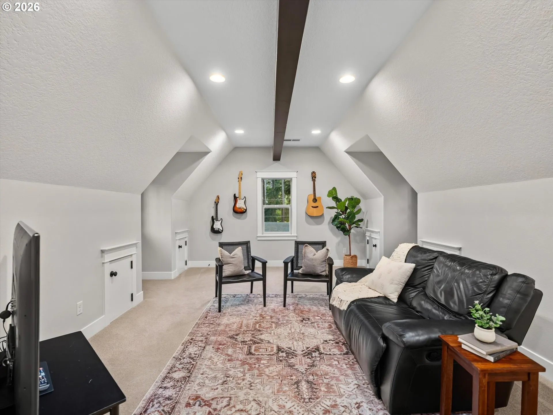 Bonus Room-Vaulted Ceilings