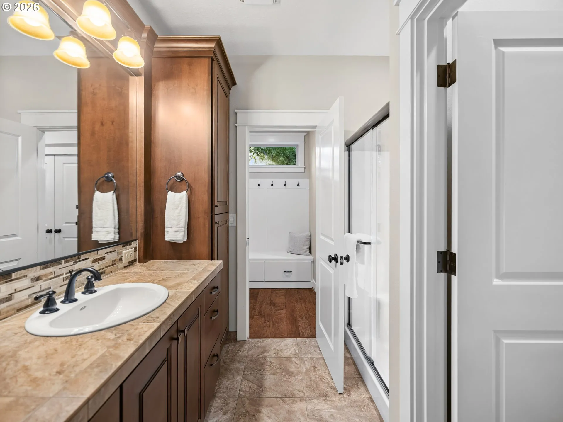 Bathroom, Attached-Walk in Shower