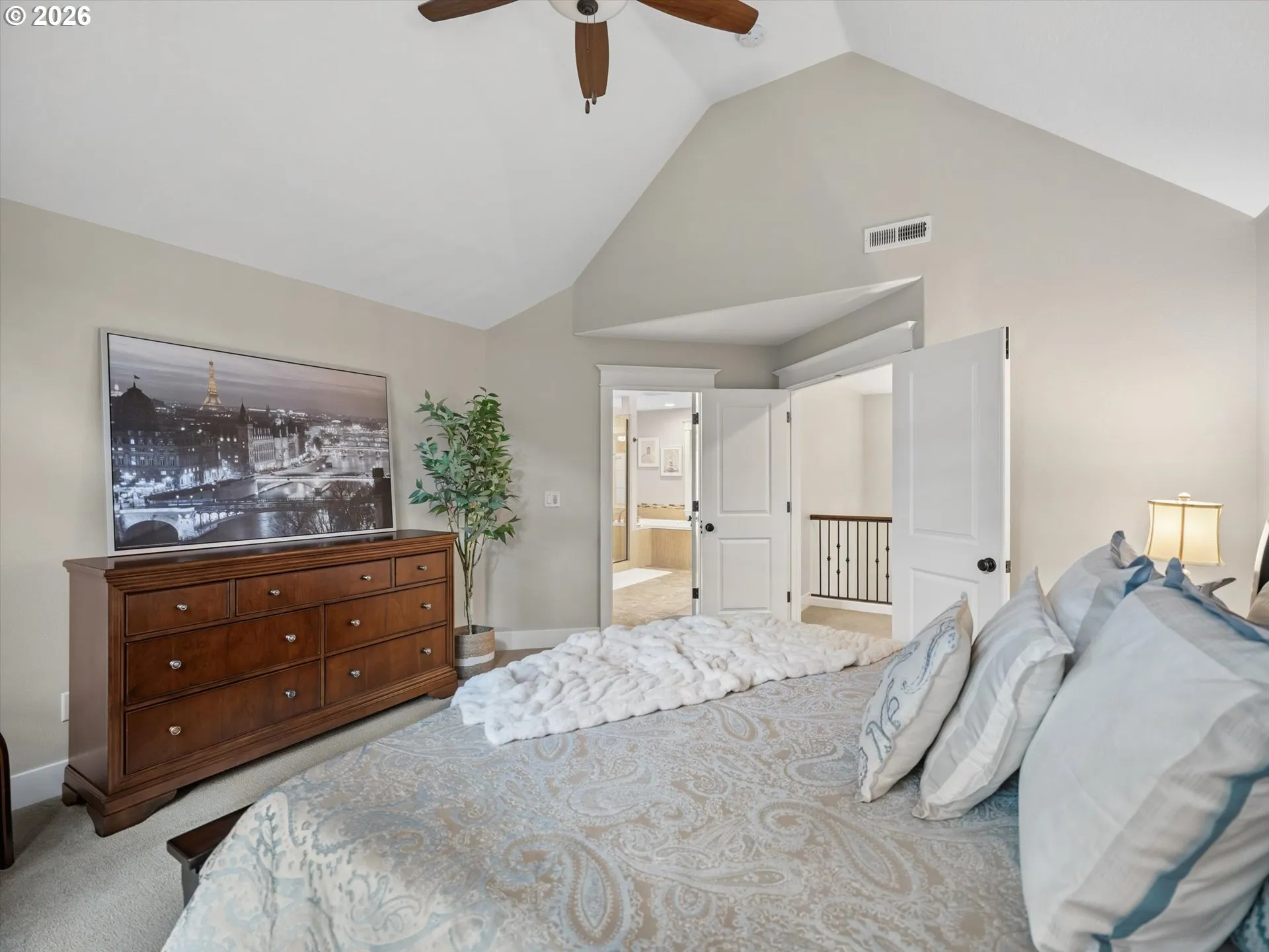 Primary Bedroom-Attached Bathroom