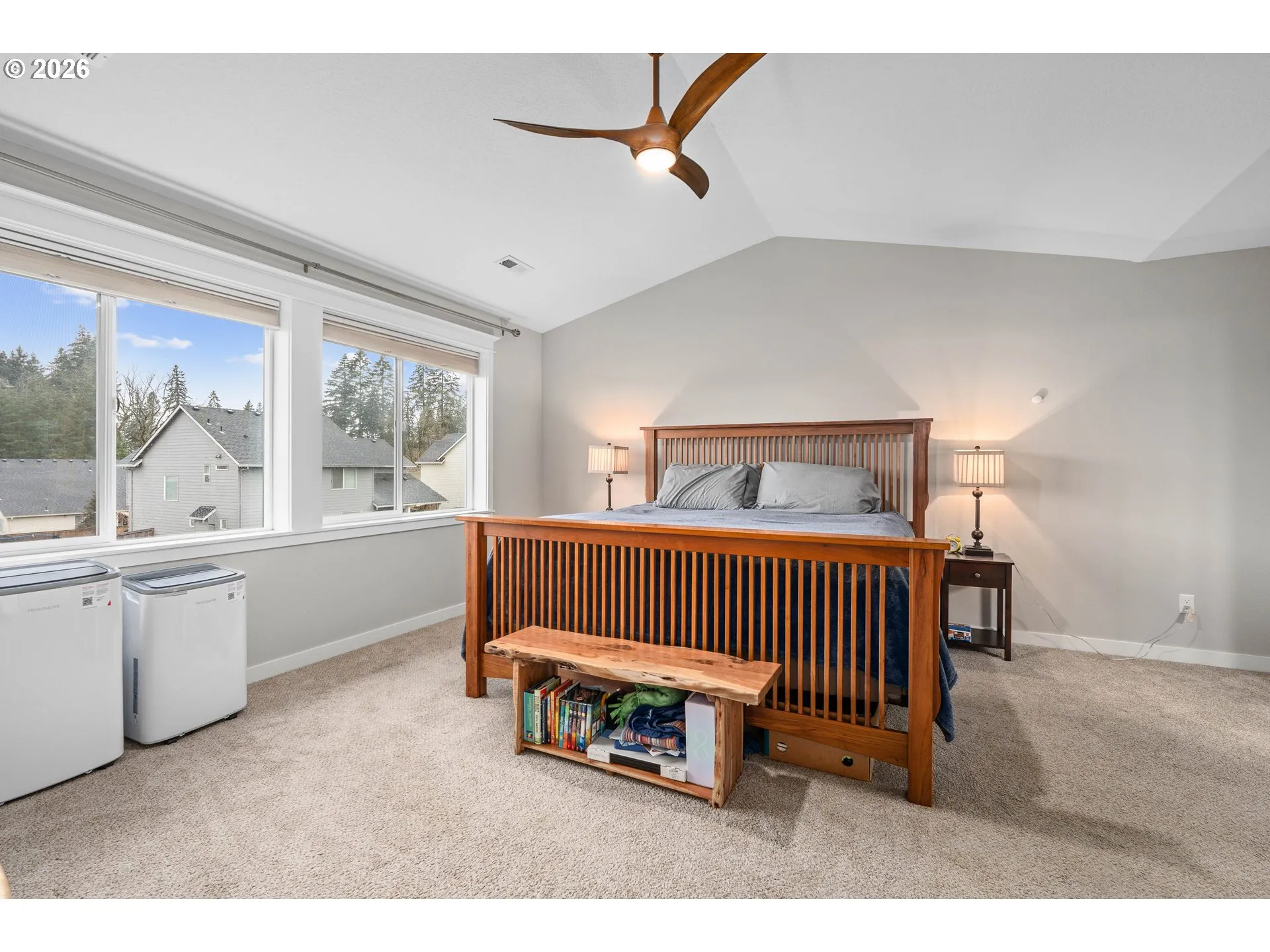 Primary Bedroom-Vaulted Ceilings