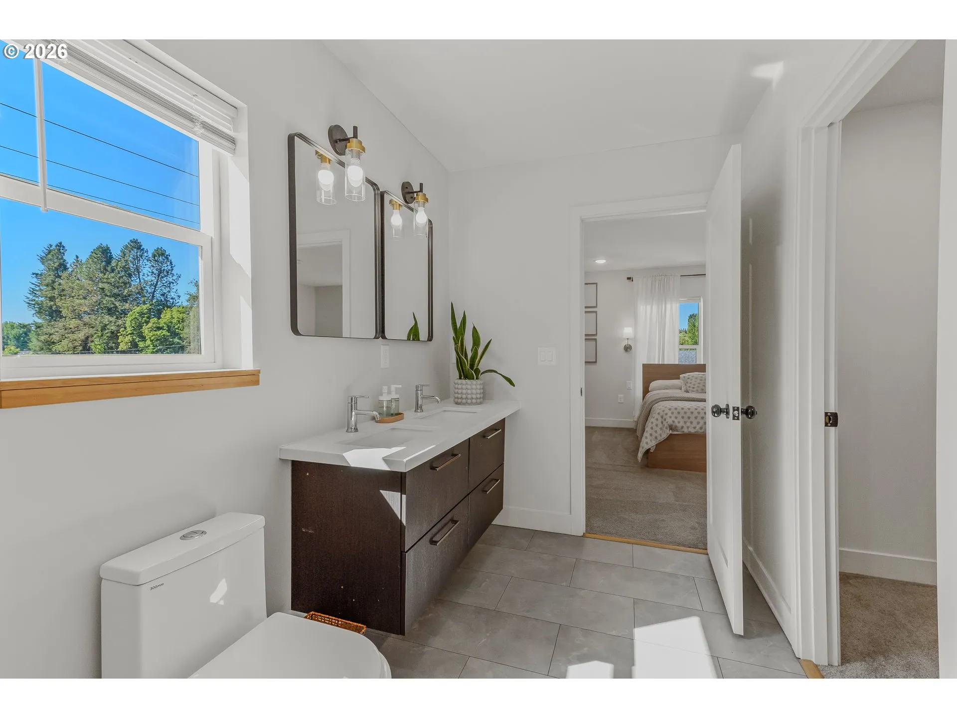 Primary Bedroom-Attached Bathroom
