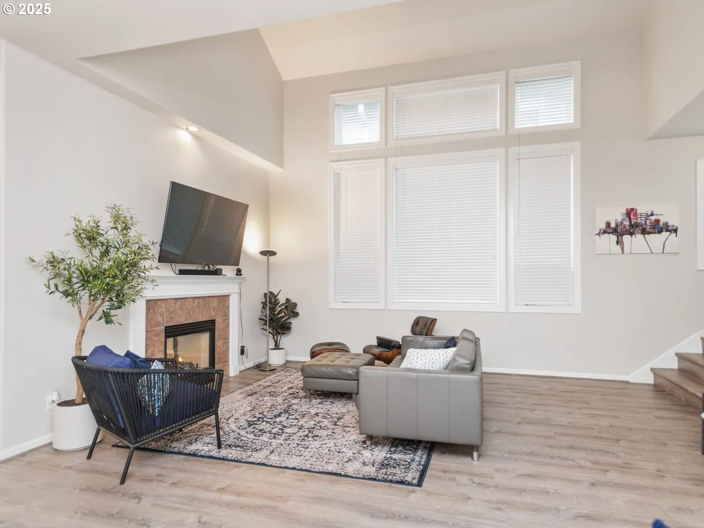 Living Room-Fireplace