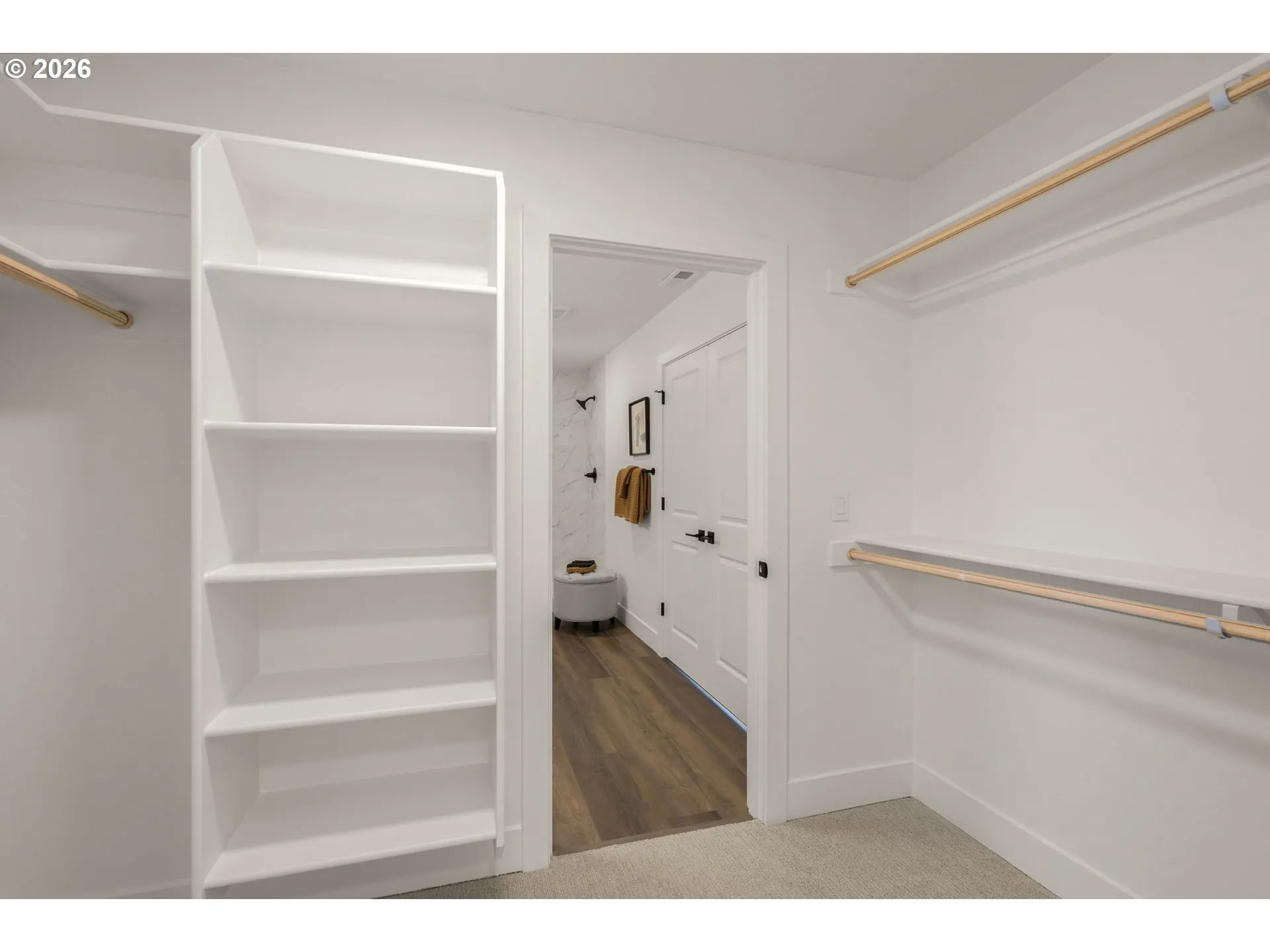 Bedroom, Primary-Walk-In Closet