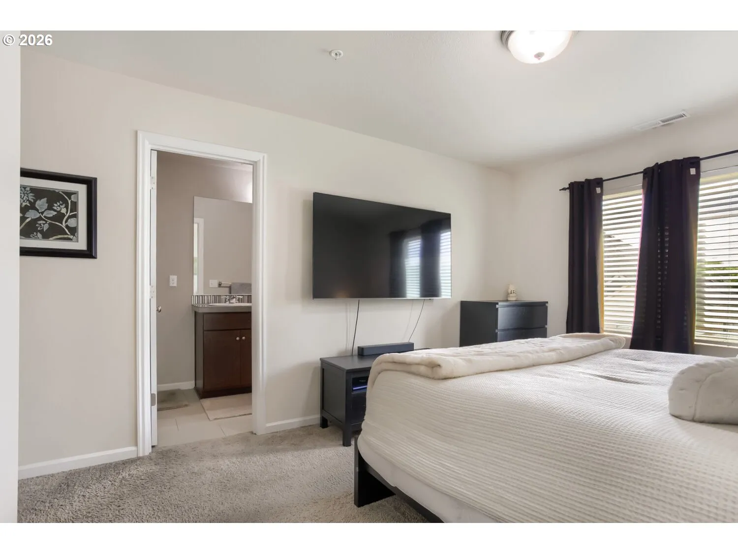 Primary Bedroom-Attached Bathroom
