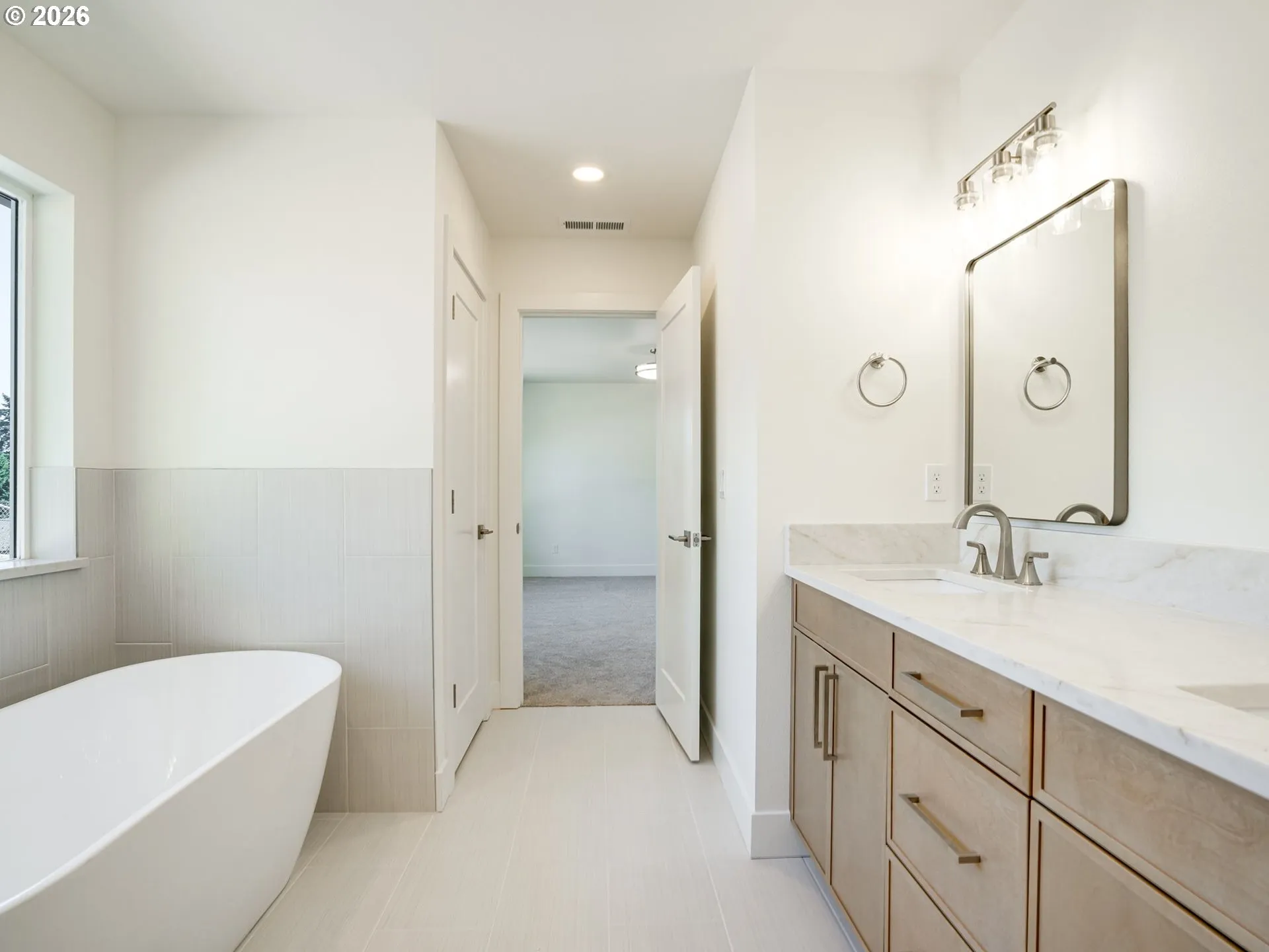 Primary Bedroom-Attached Bathroom