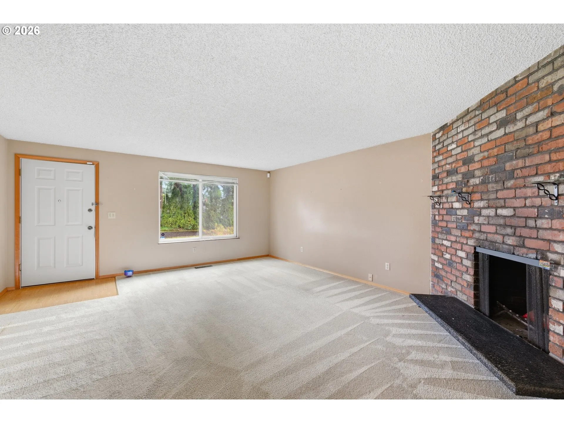 Living Room-Fireplace