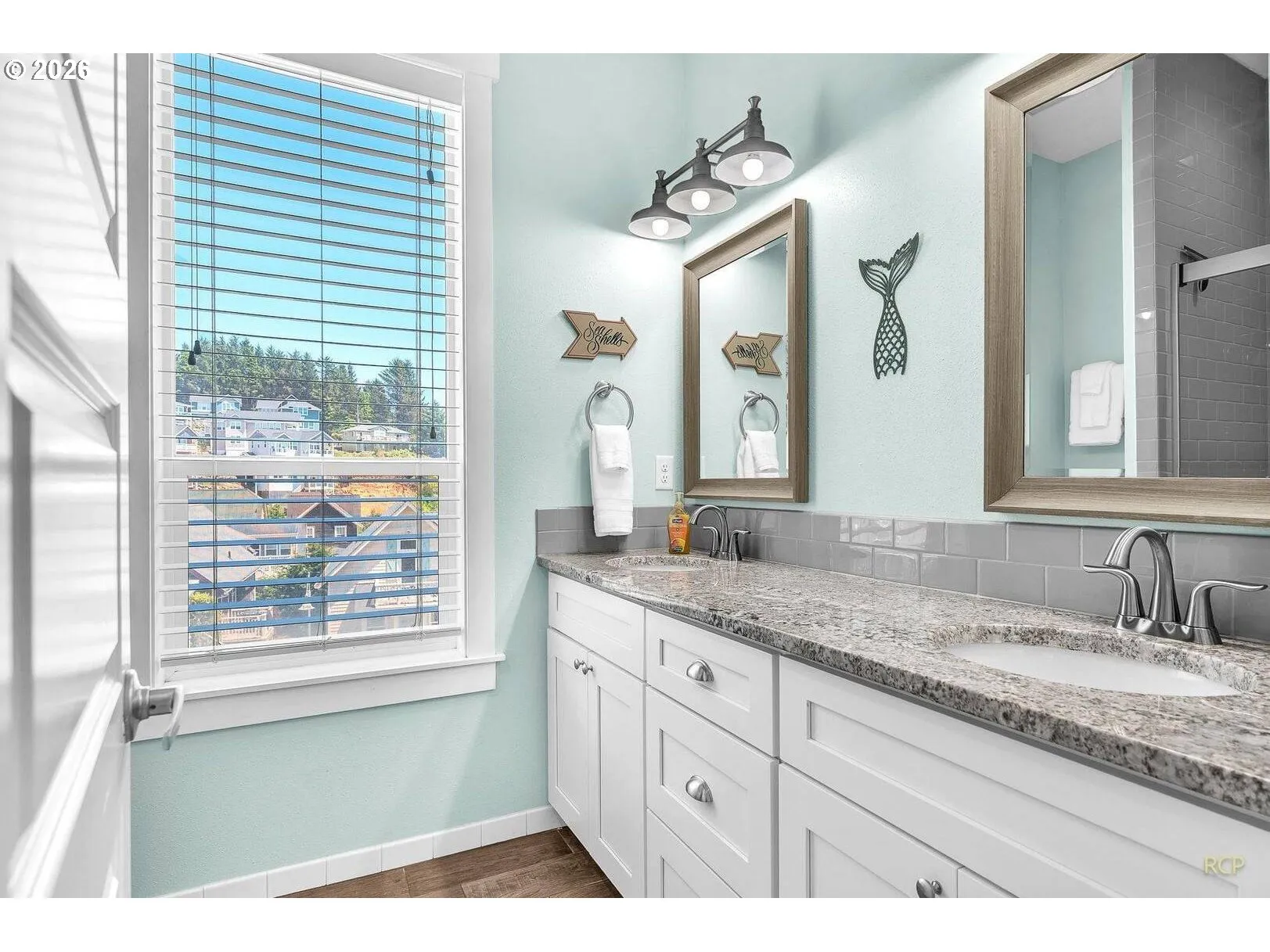 Bathroom, Attached-Double Sinks