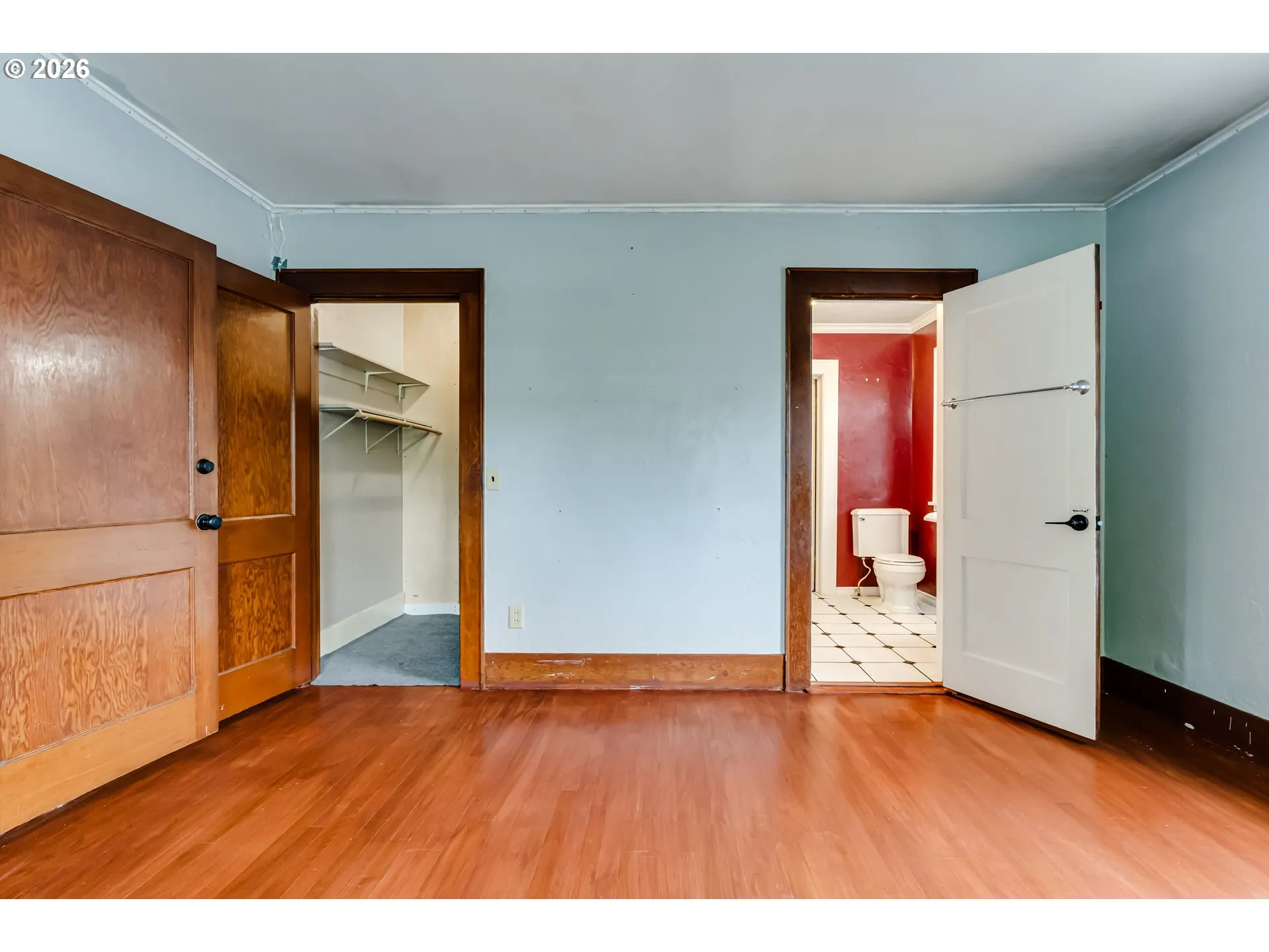 Attached Bathroom #1-Walk-In Closet