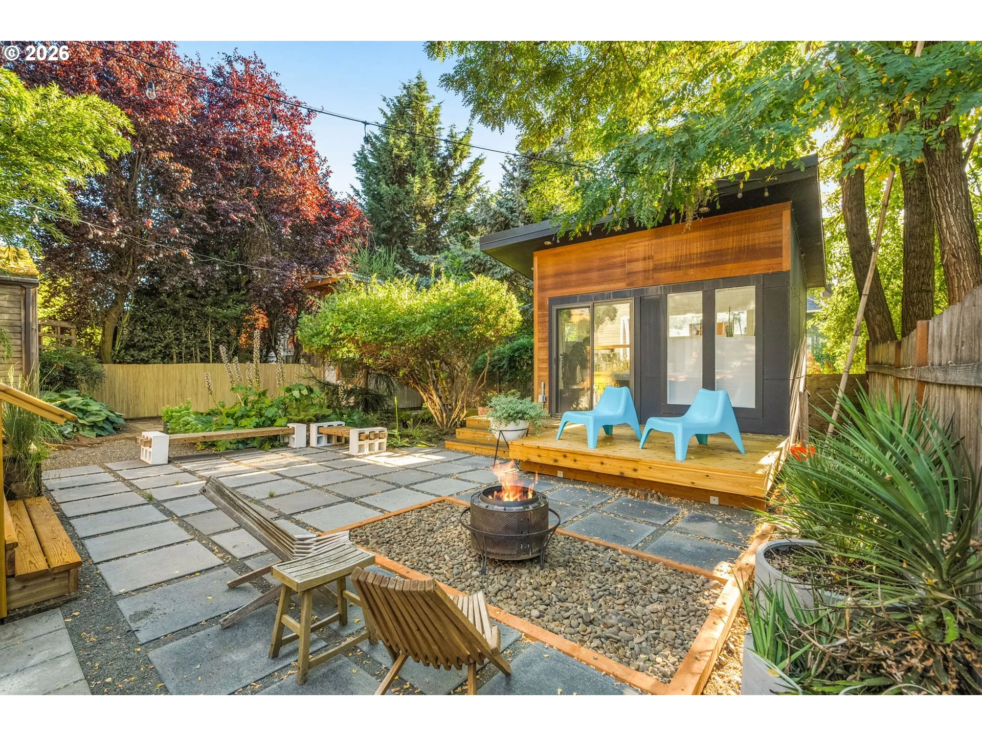 Backyard-View From