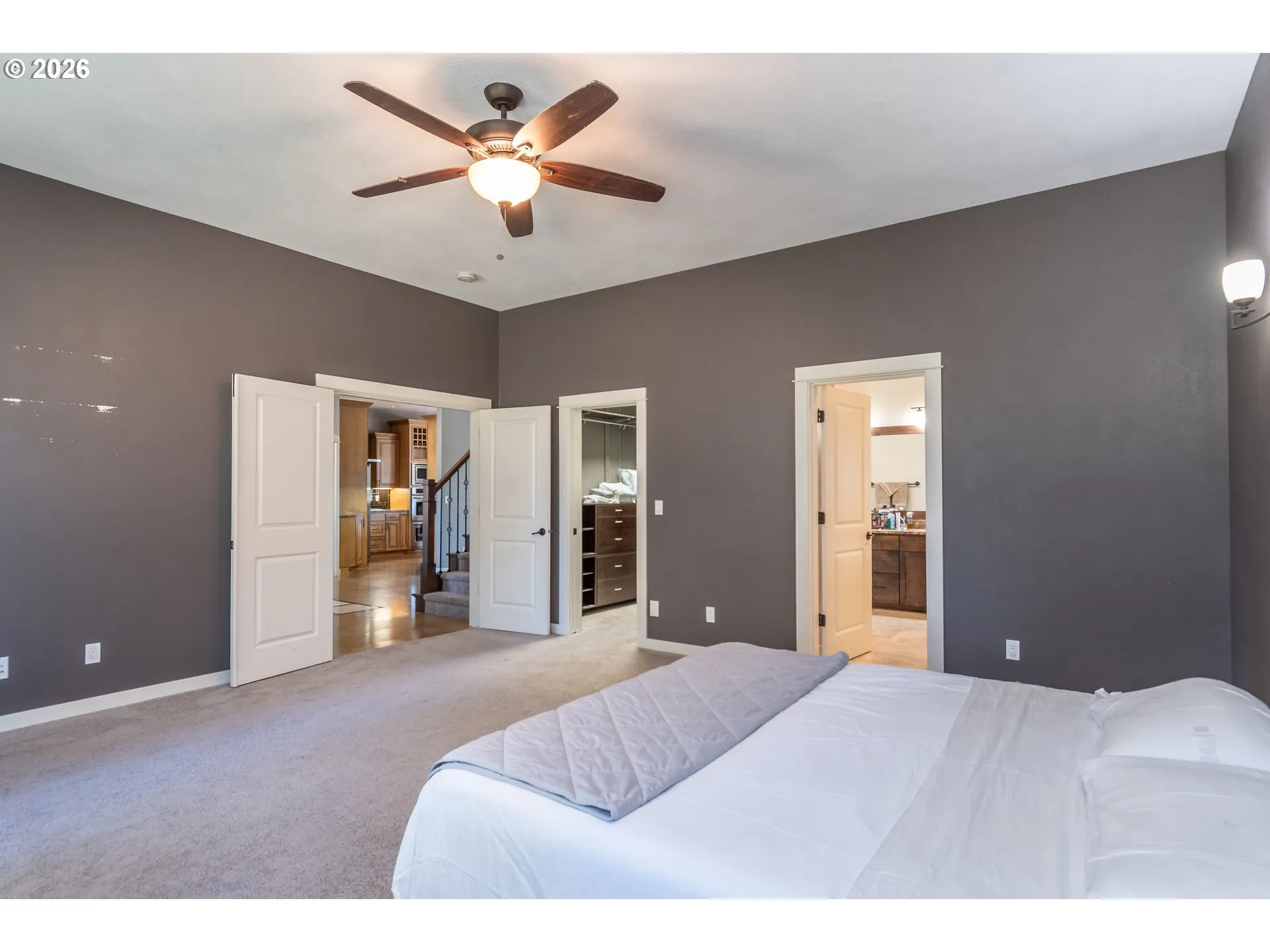 Bedroom, Primary-Ceiling Fan