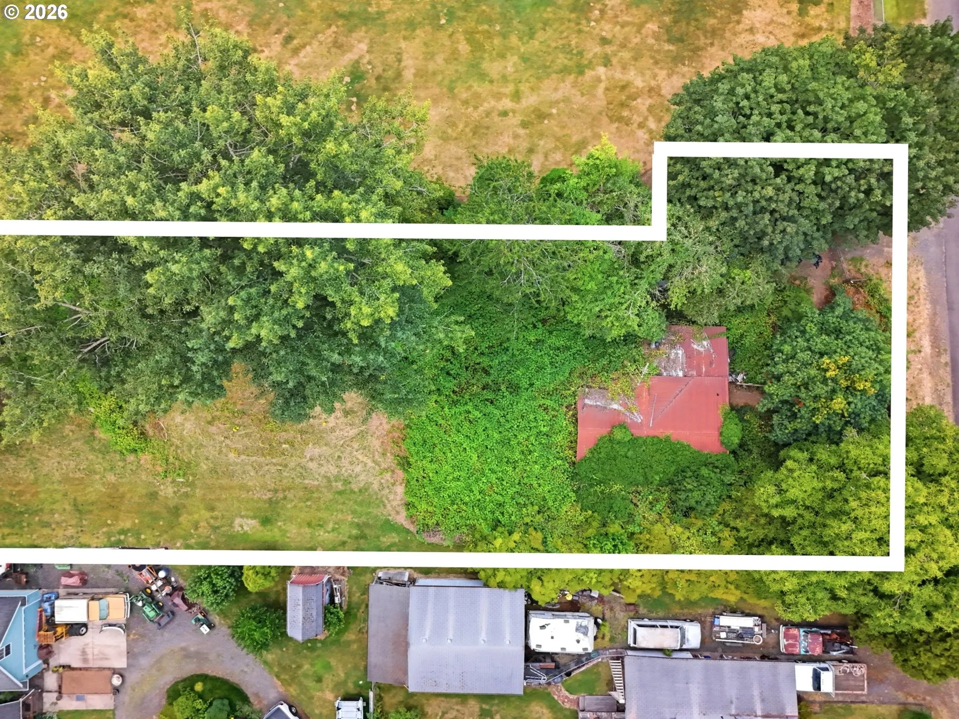 Approximate Property Lines-Aerial