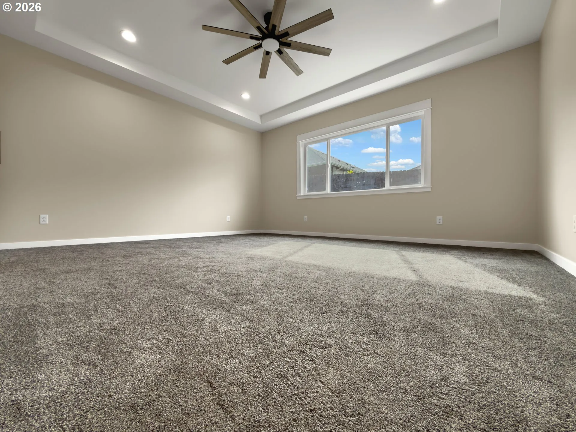 Bedroom, Owner's Suite-Ceiling Fan