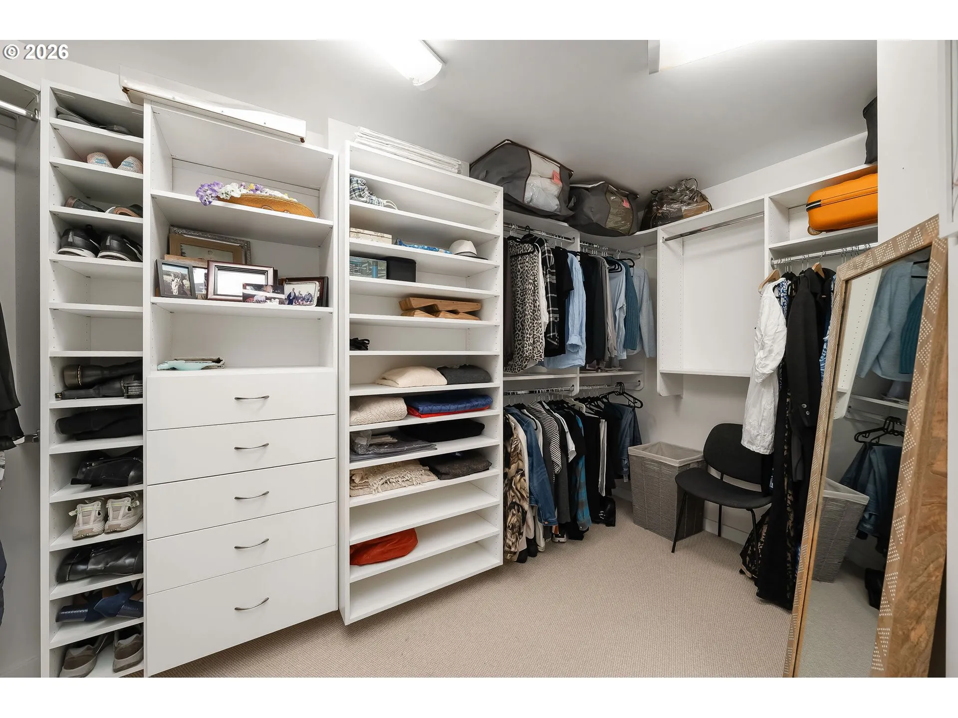 Bedroom, Primary-Walk-In Closet